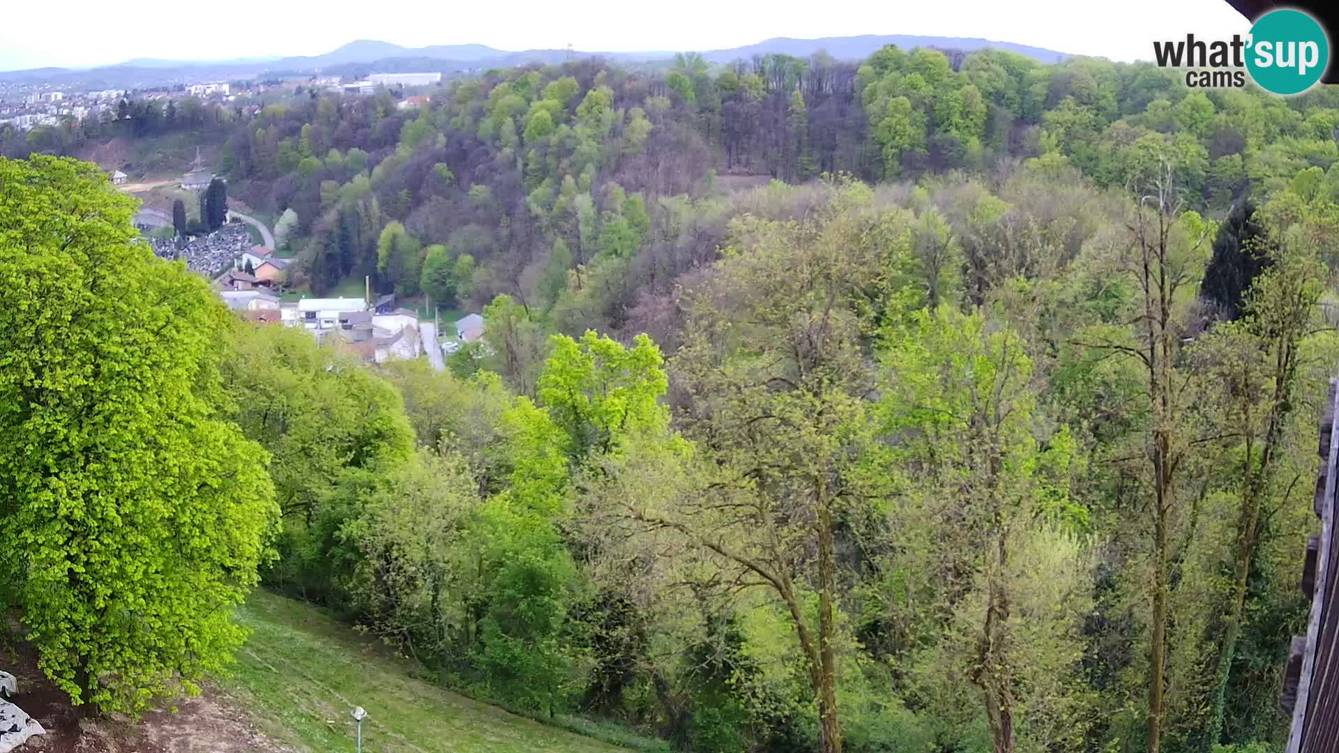 Webcam Castello Dubovac Karlovac – Vista Live sul Castello Storico