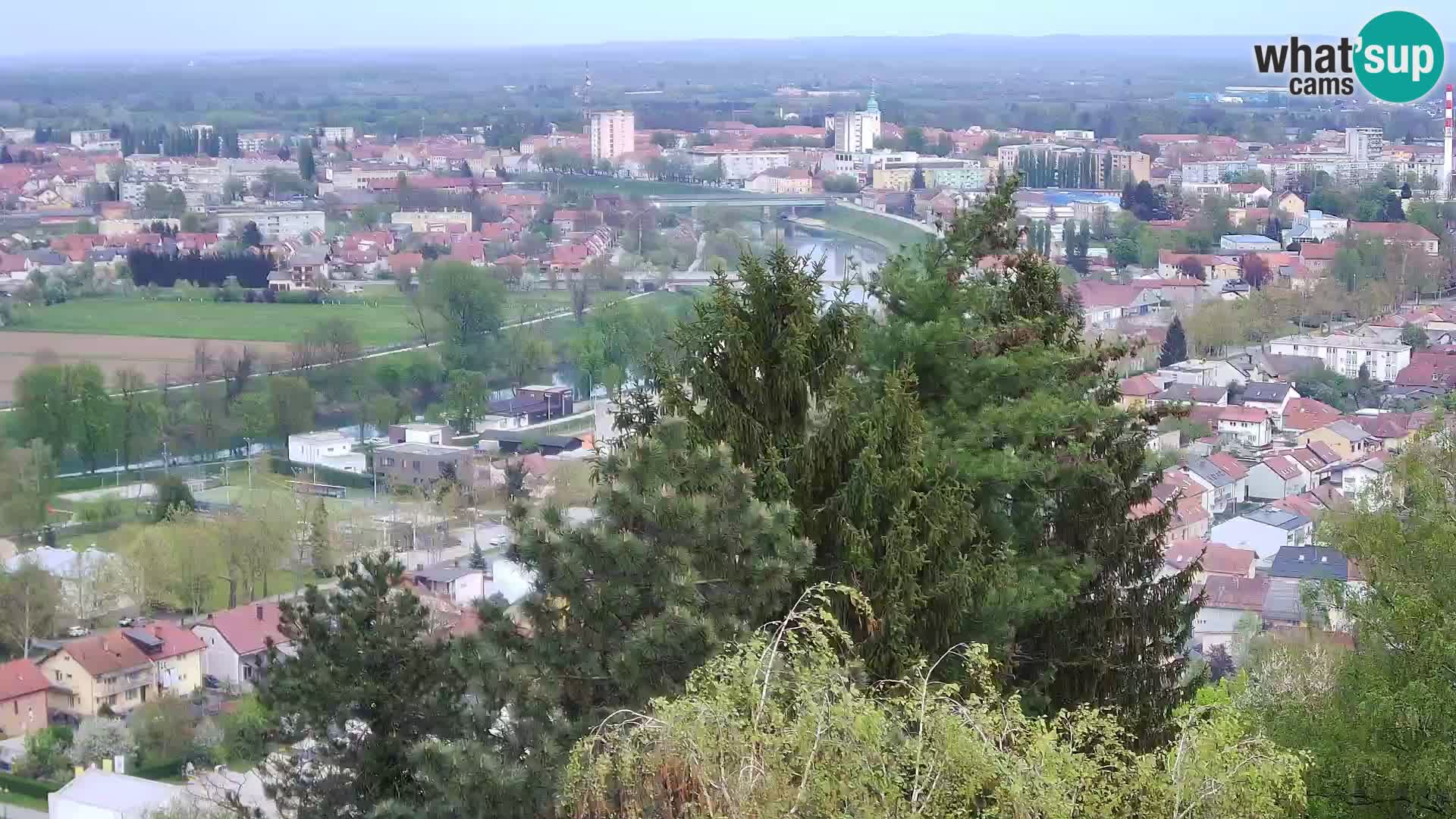 Web kamera Karlovac – Dvorac Dubovac uživo