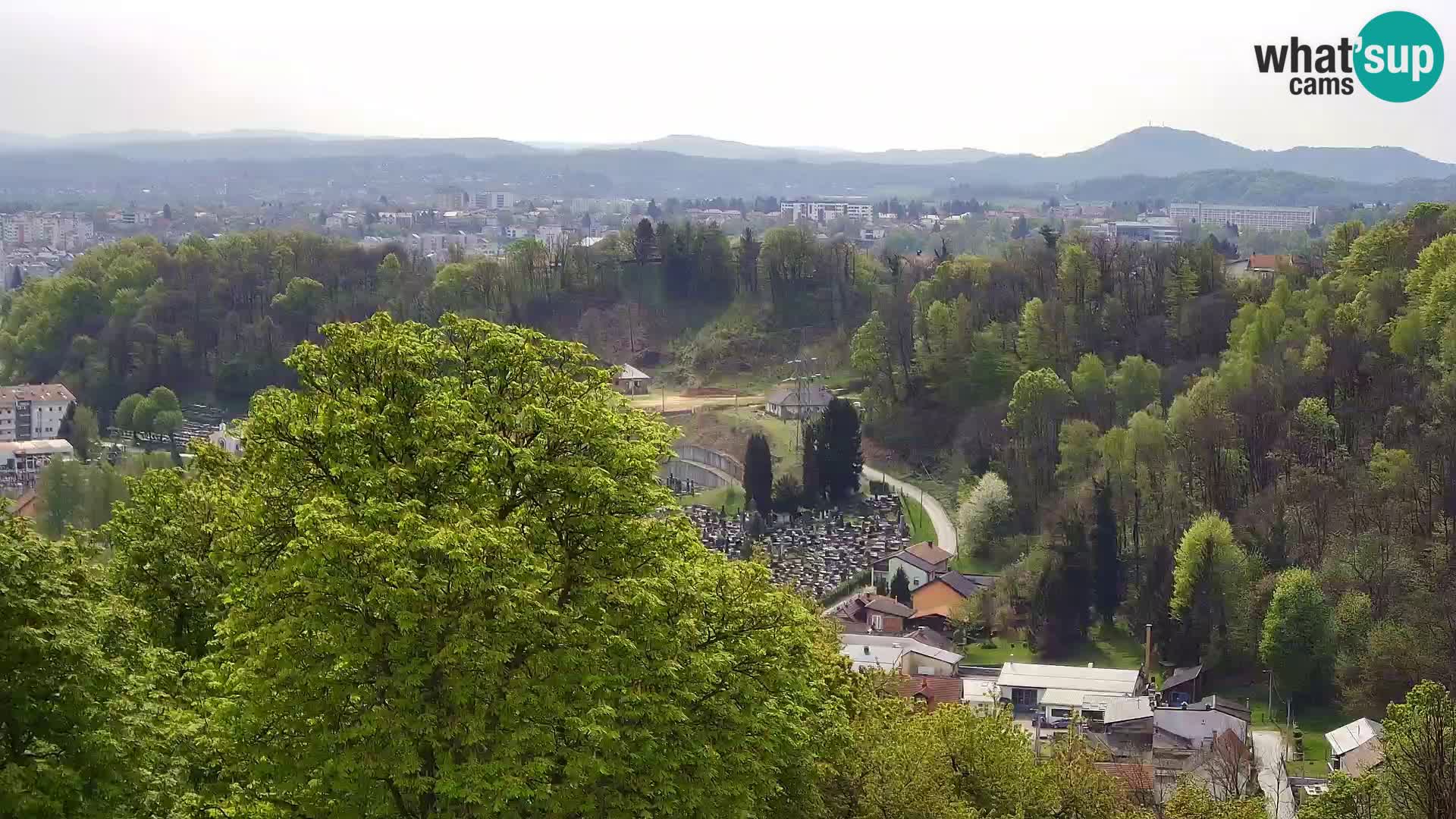 Webcam Karlovac Château Dubovac – Vue en direct de ce monument historique