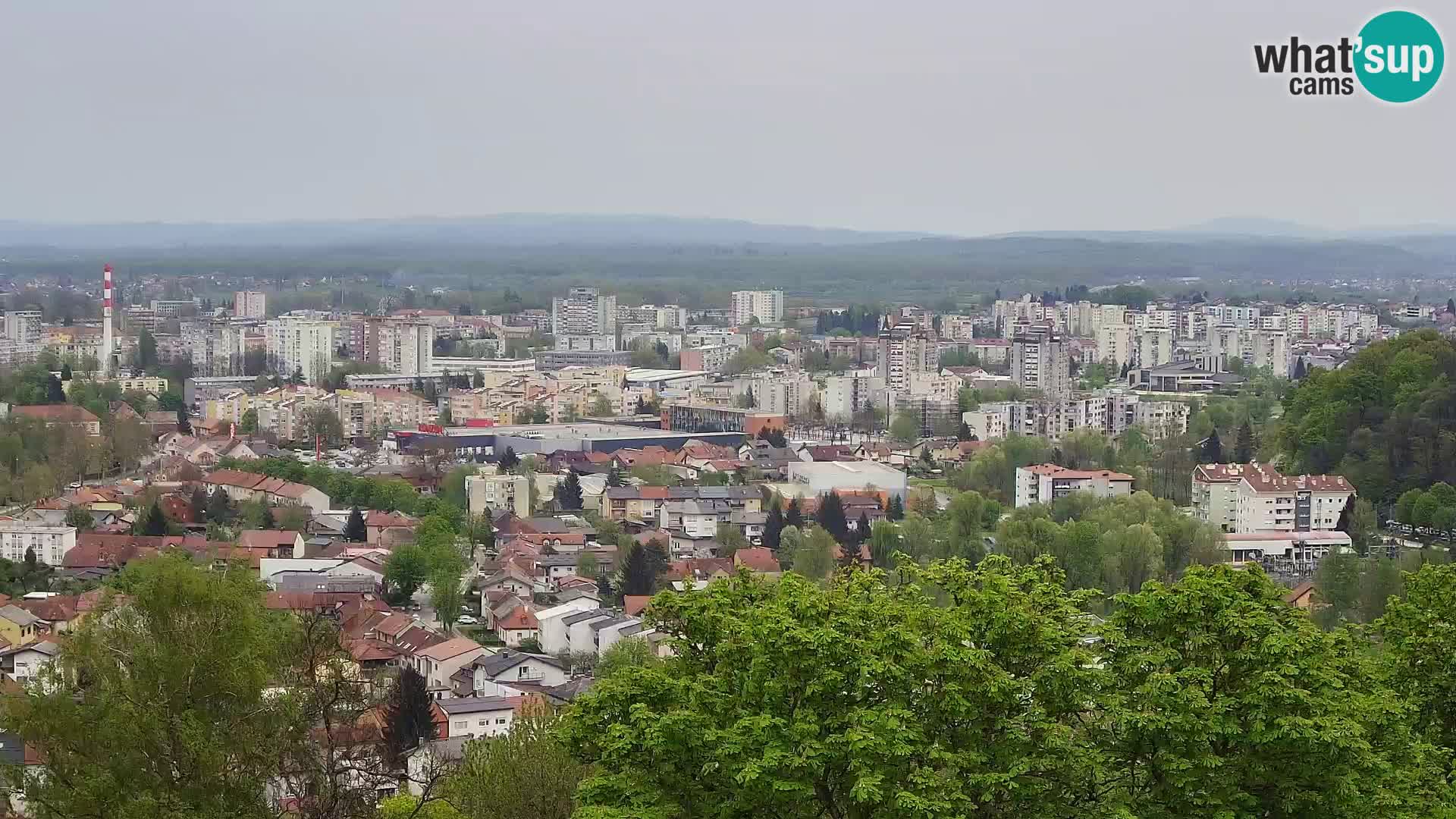 Web kamera Karlovac – Dvorac Dubovac uživo