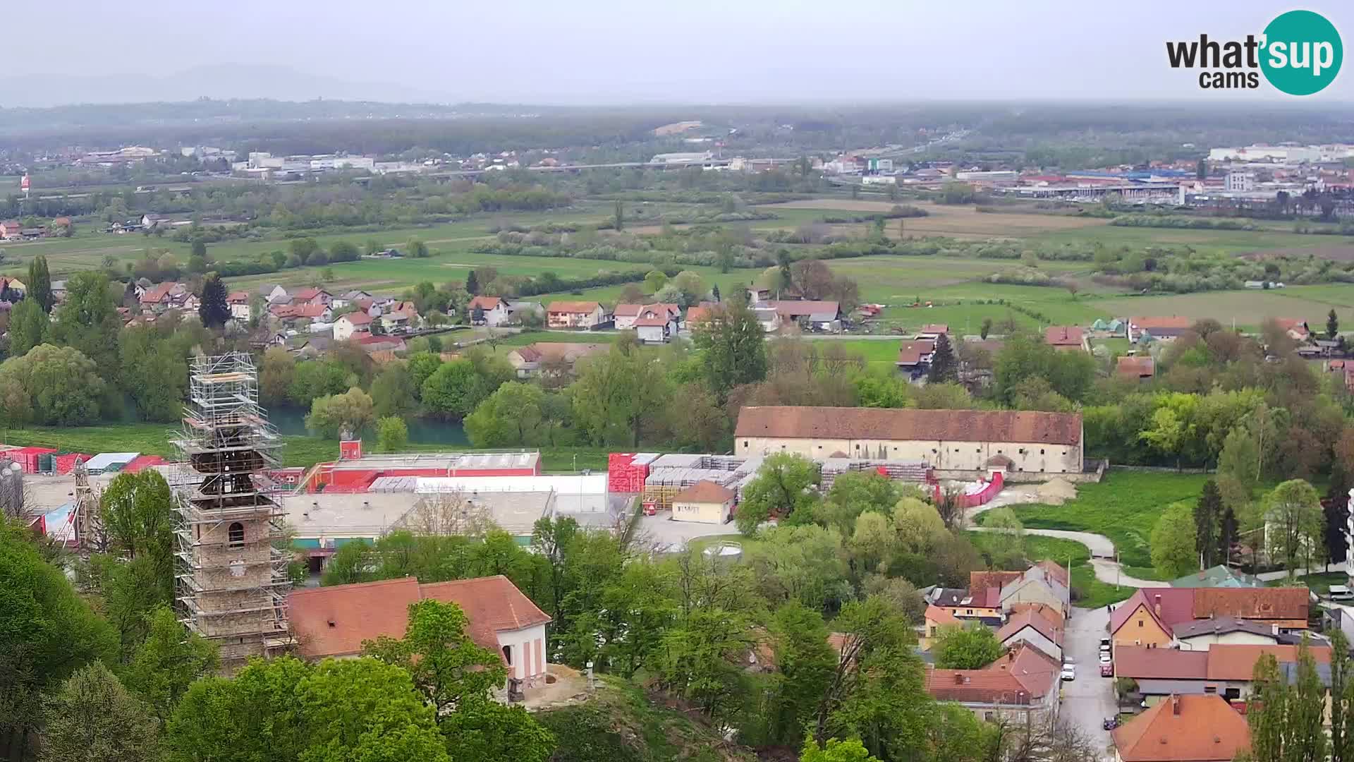 Web kamera Karlovac – Dvorac Dubovac uživo