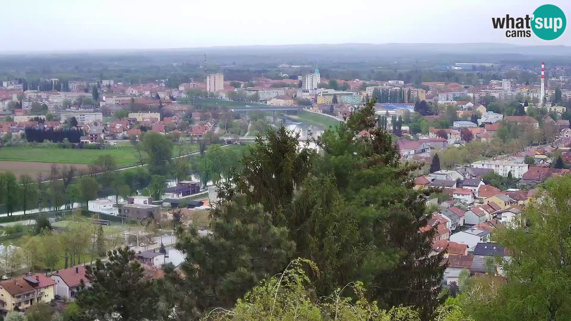 Web kamera Karlovac – Dvorac Dubovac uživo