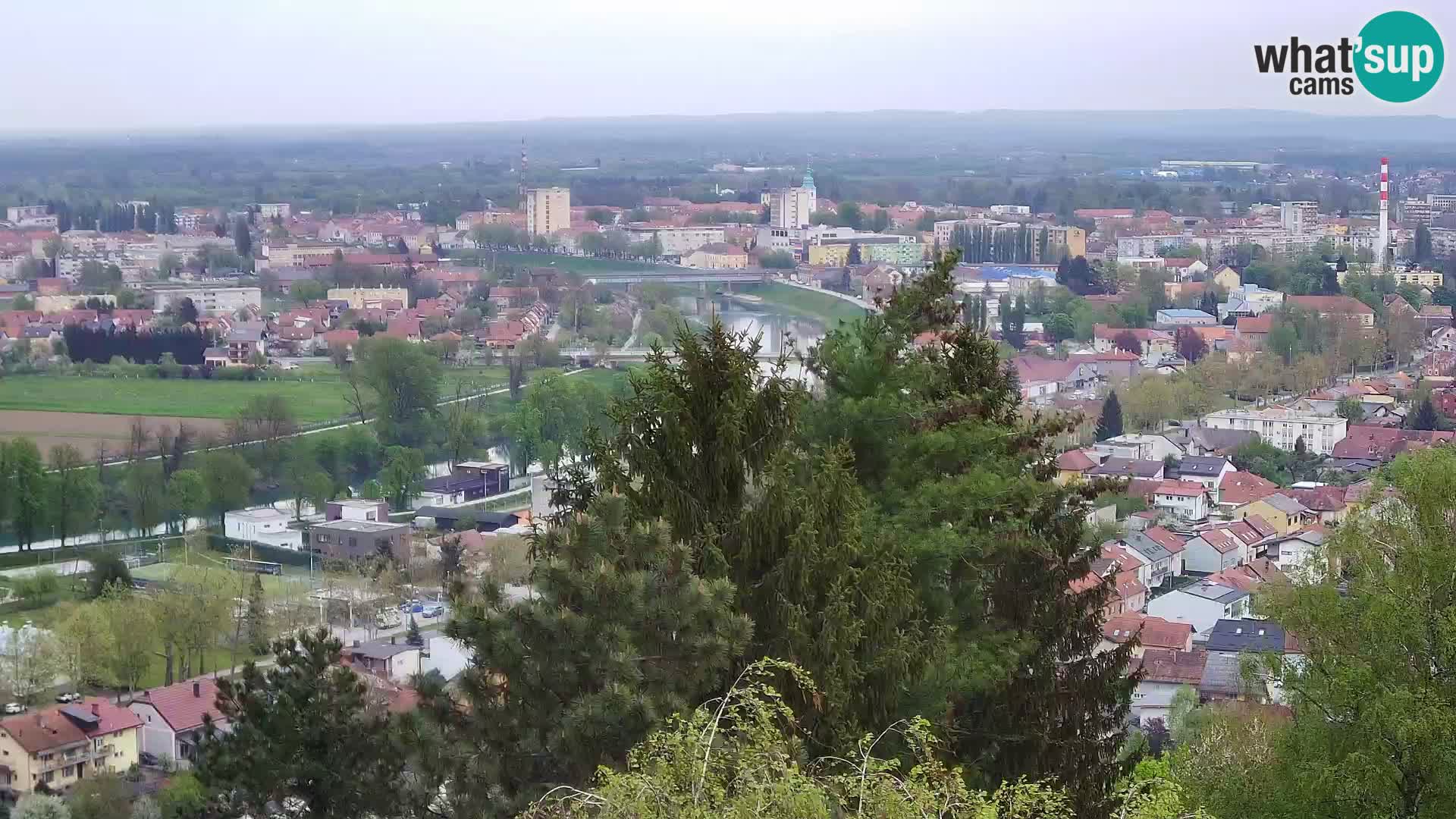 Web kamera Karlovac – Dvorac Dubovac uživo