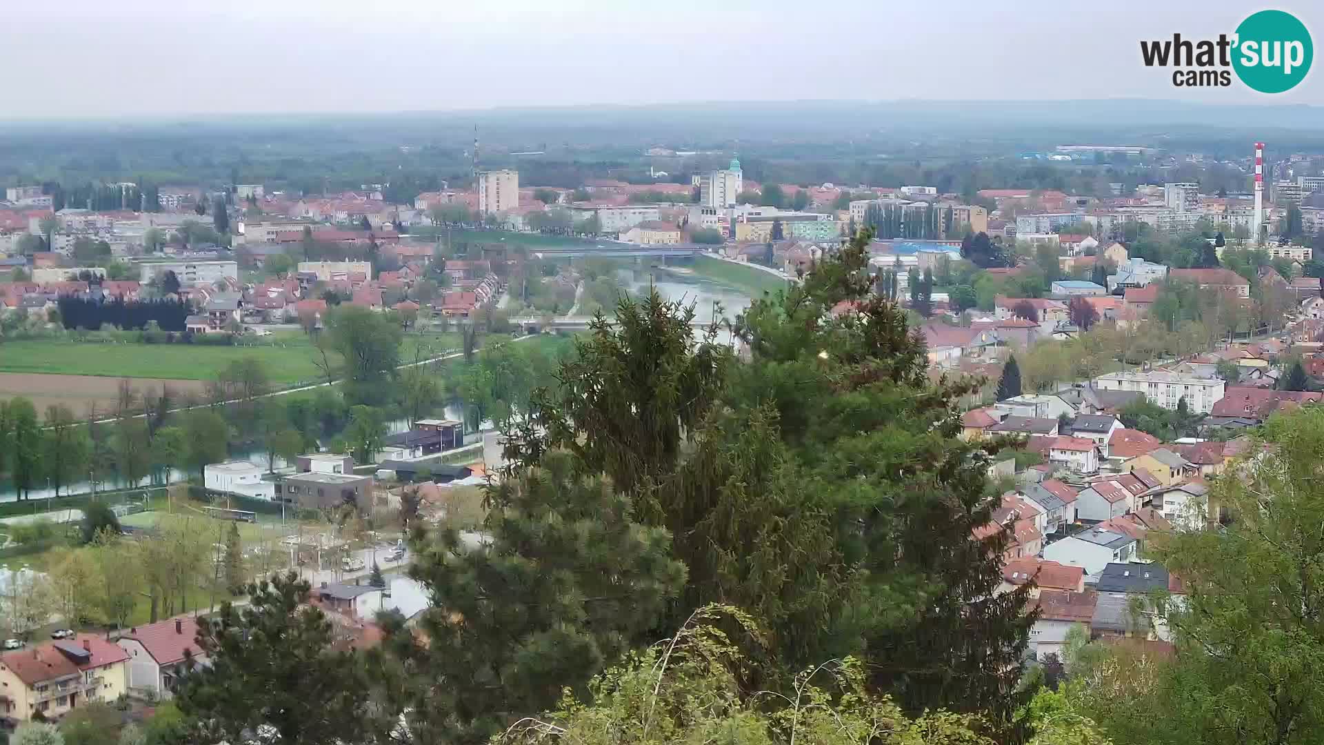 Web kamera Karlovac – Dvorac Dubovac uživo