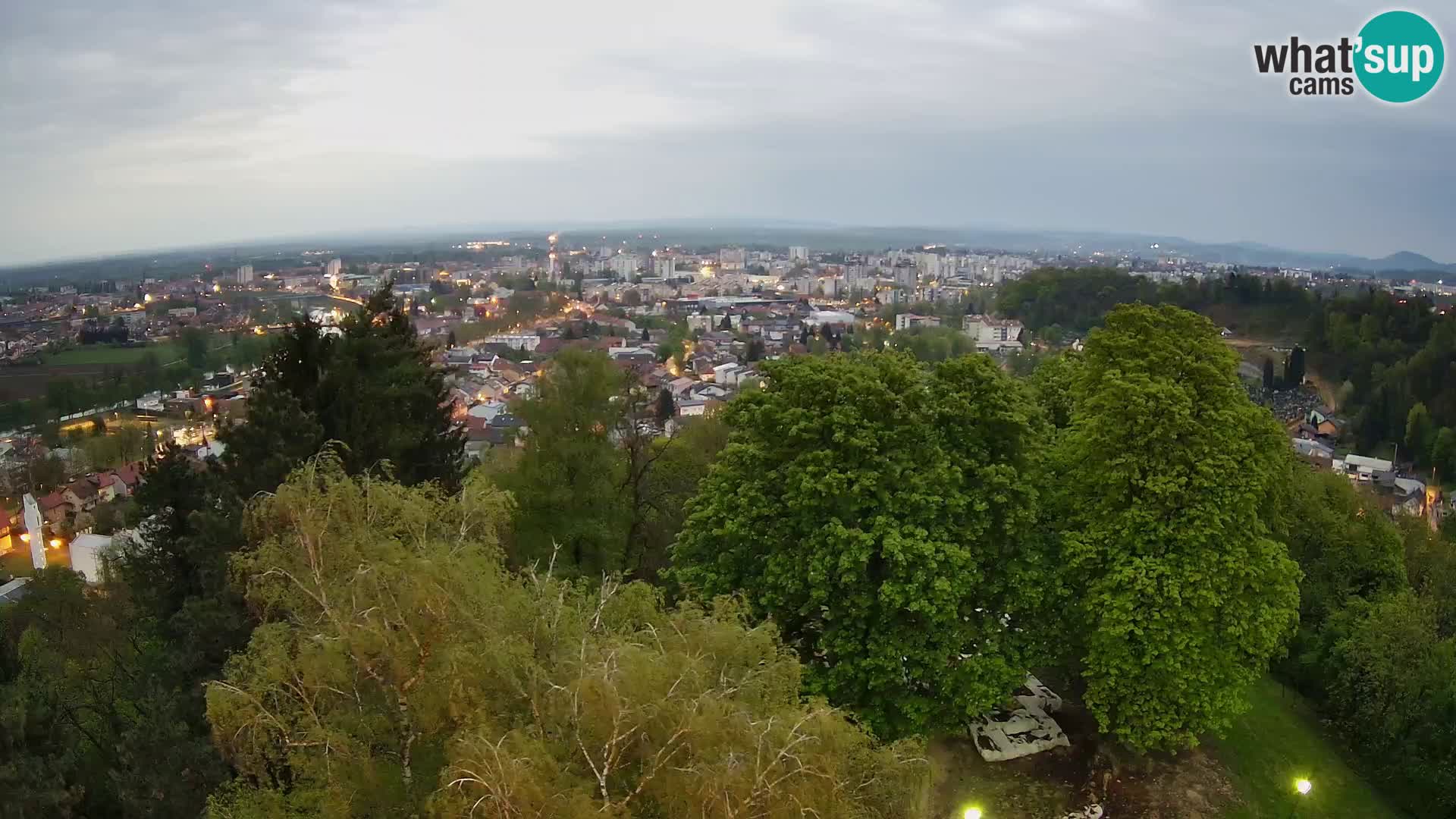 Webcam Karlovac Dubovac Castle – Live View of Karlovac’s Historic Landmark