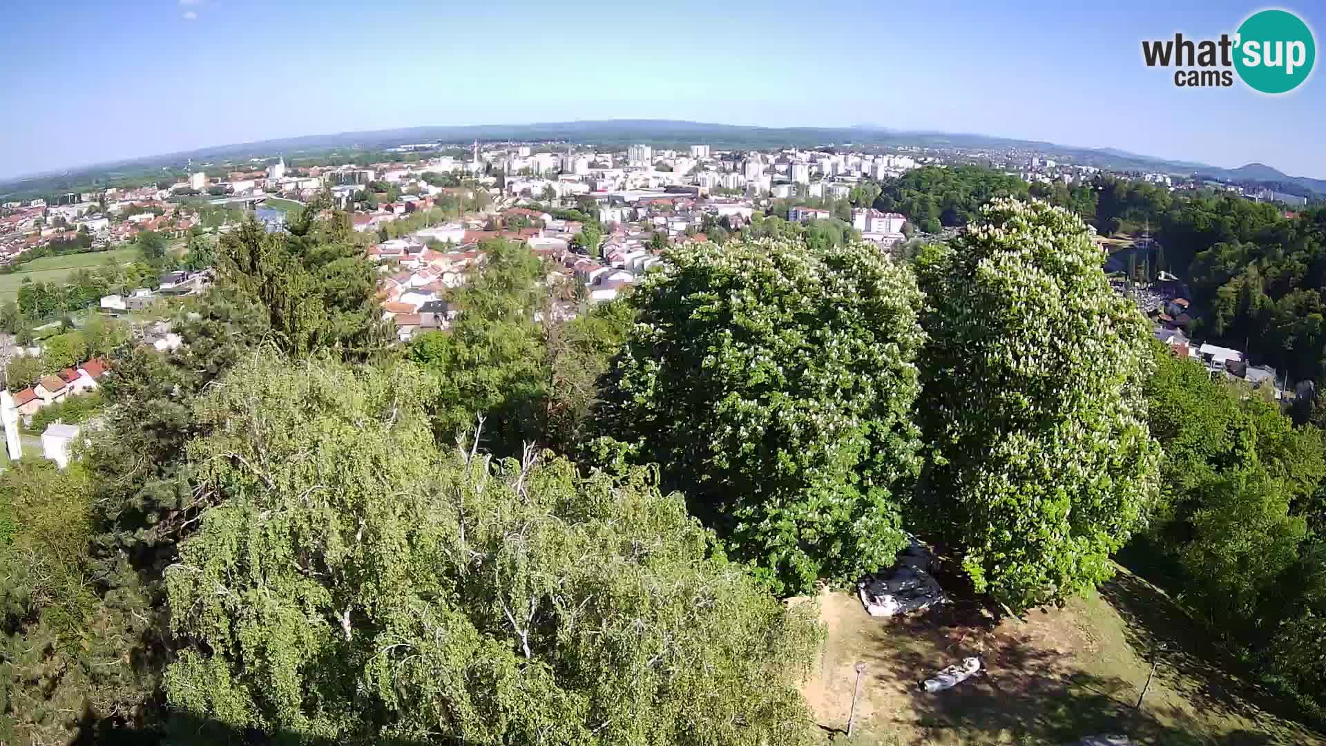 Webcam Karlovac Dubovac Castle – Live View of Karlovac’s Historic Landmark