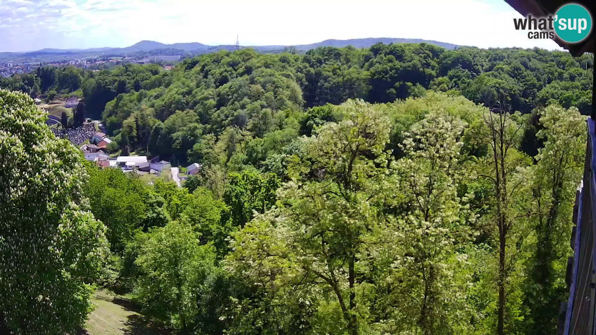 Webcam Karlovac Dubovac Castle – Live View of Karlovac’s Historic Landmark