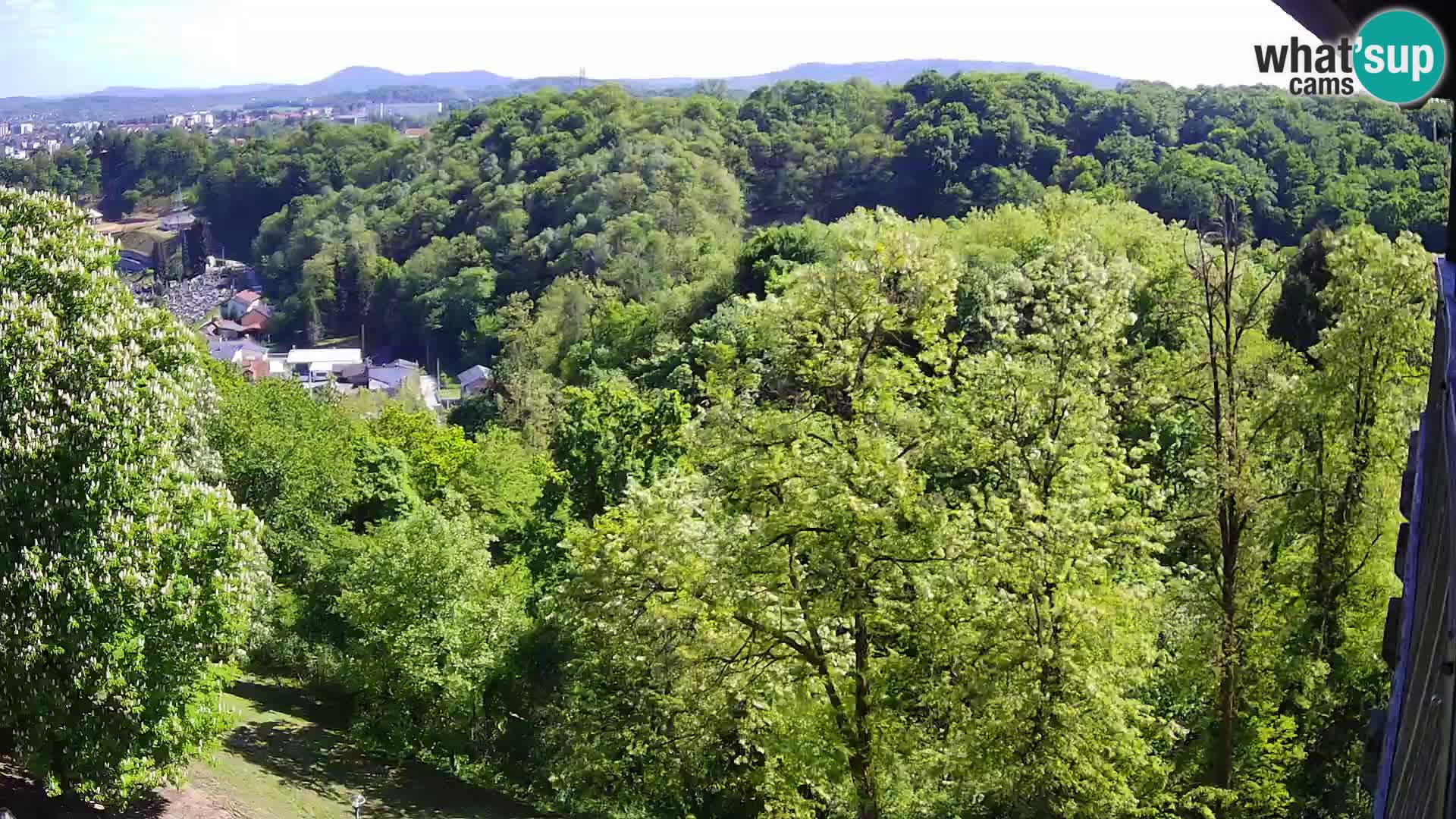 Webcam Karlovac Château Dubovac – Vue en direct de ce monument historique