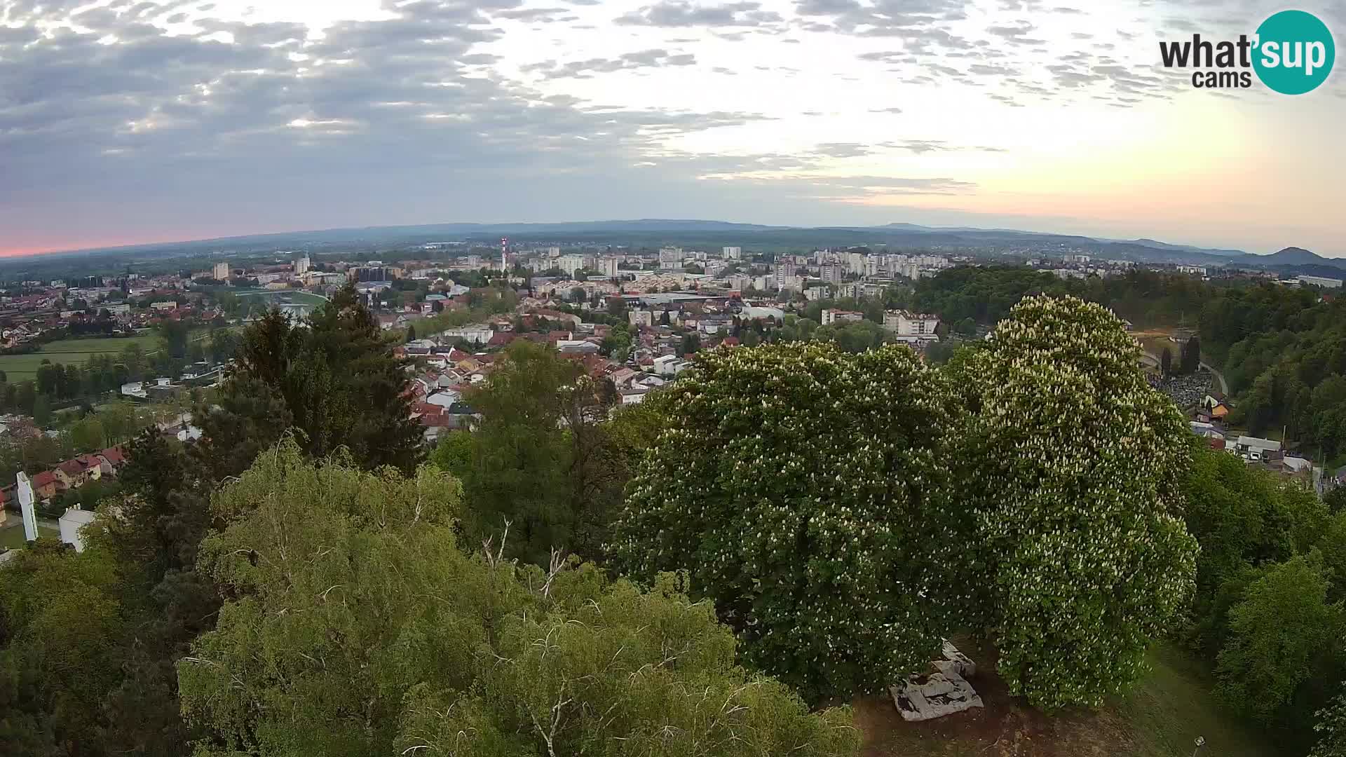 Webcam Karlovac Dubovac Castle – Live View of Karlovac’s Historic Landmark