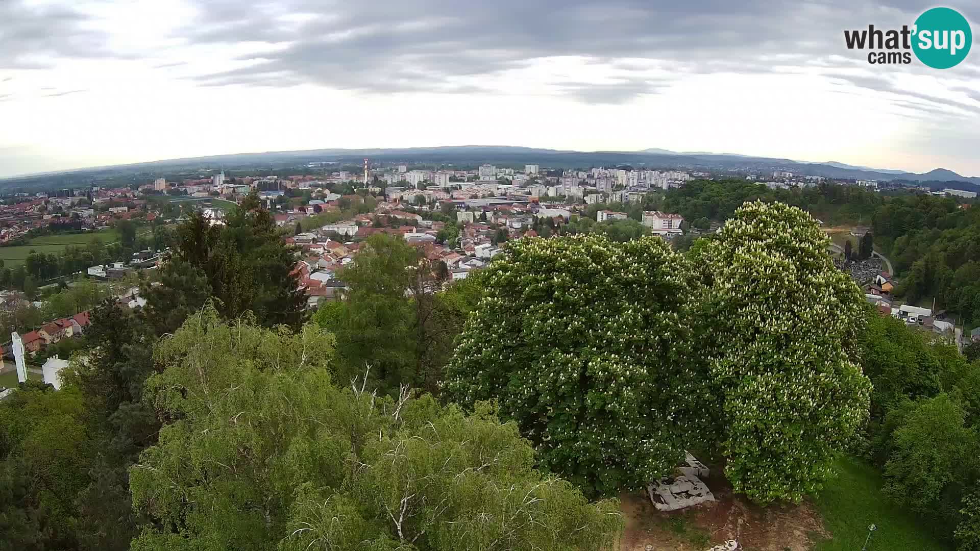 Webcam Karlovac Dubovac Castle – Live View of Karlovac’s Historic Landmark