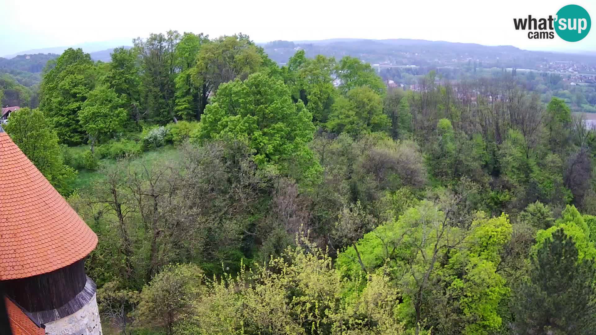 Webcam Karlovac Château Dubovac – Vue en direct de ce monument historique