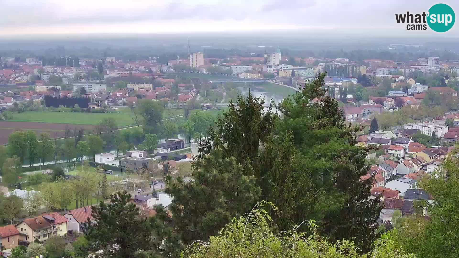 Webcam Karlovac Château Dubovac – Vue en direct de ce monument historique