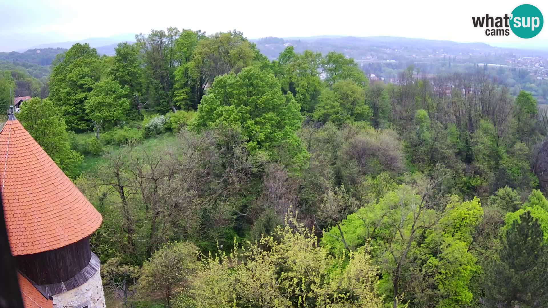 Webcam Karlovac Château Dubovac – Vue en direct de ce monument historique