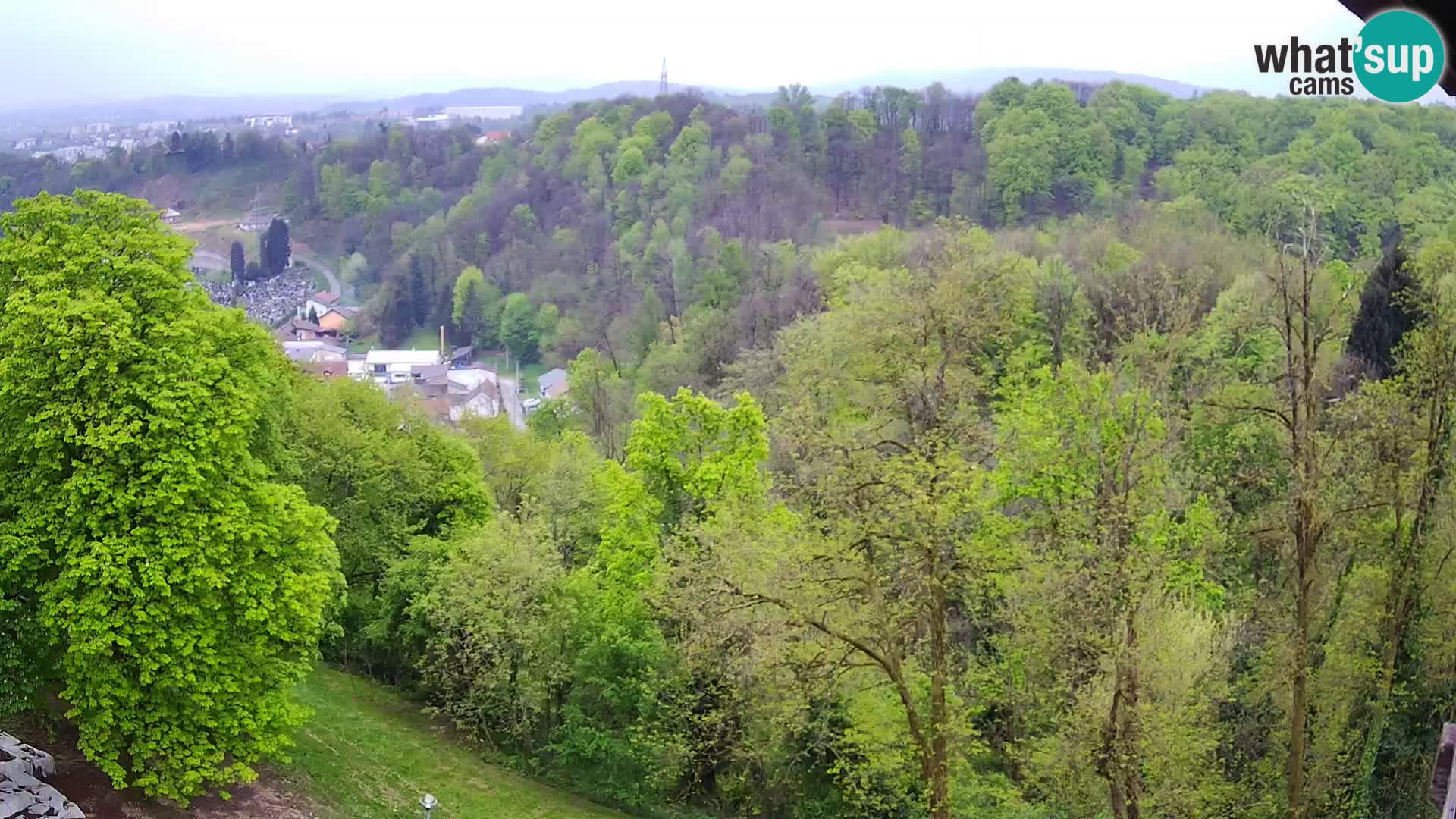 Web kamera Karlovac – Dvorac Dubovac uživo