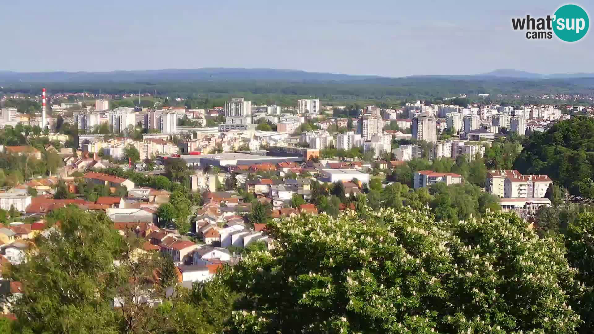 Web kamera Karlovac – Dvorac Dubovac uživo