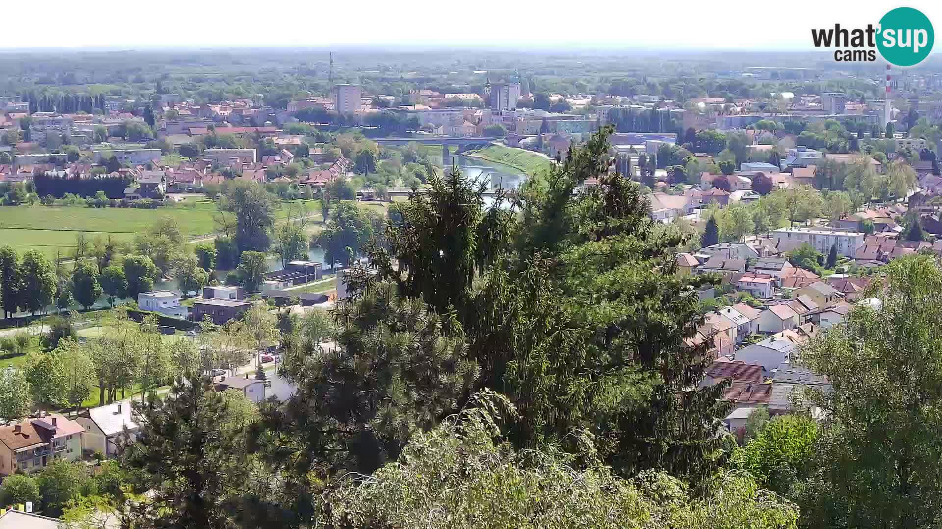 Webcam Karlovac Dubovac Castle – Live View of Karlovac’s Historic Landmark