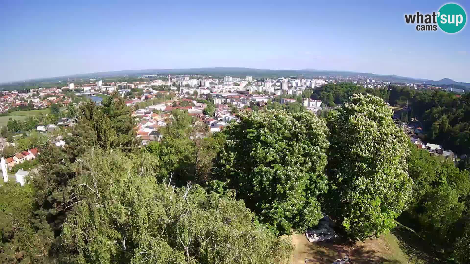 Web kamera Karlovac – Dvorac Dubovac uživo