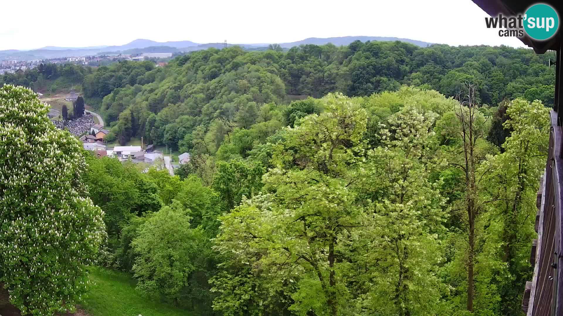 Webcam Karlovac Dubovac Castle – Live View of Karlovac’s Historic Landmark