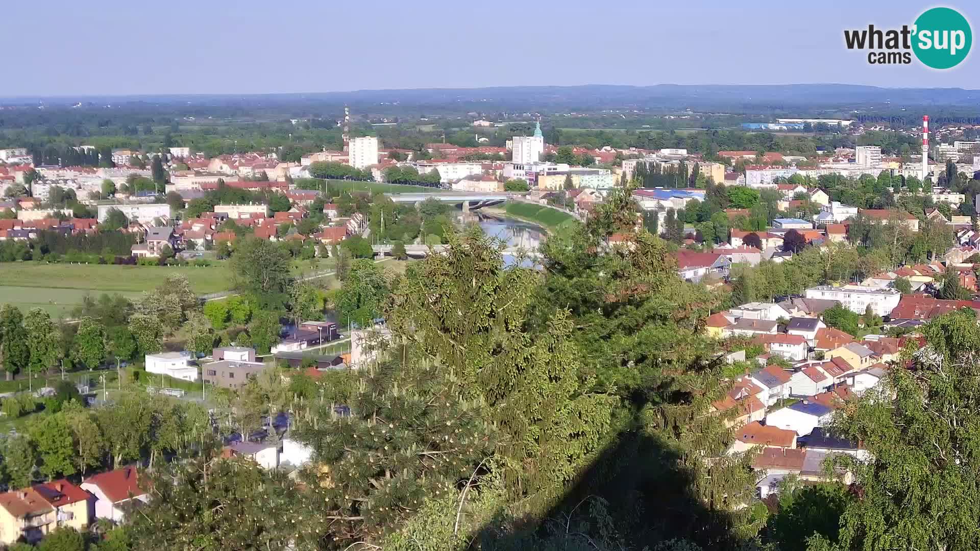Webcam Karlovac Château Dubovac – Vue en direct de ce monument historique
