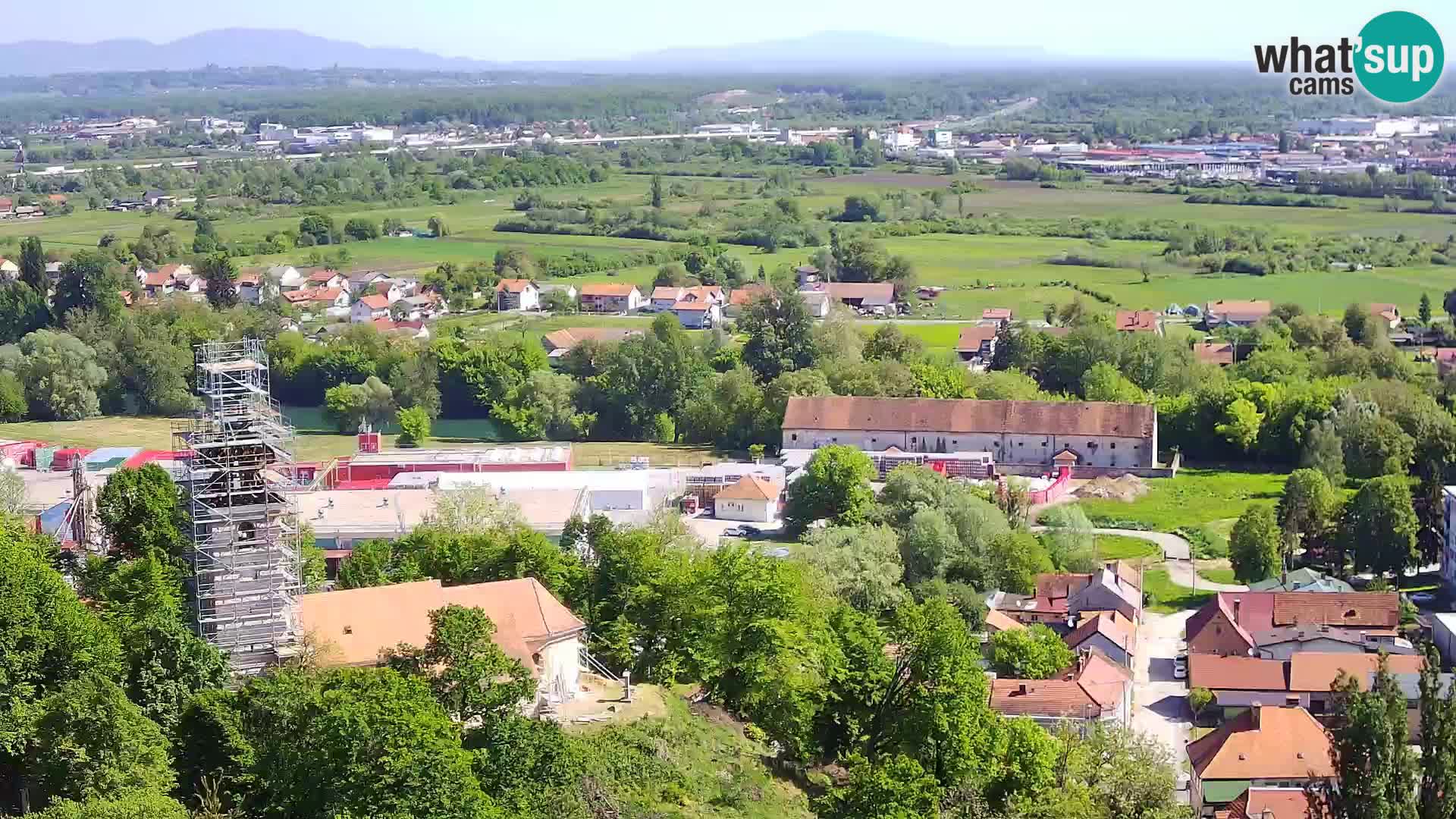 Webcam Castello Dubovac Karlovac – Vista Live sul Castello Storico