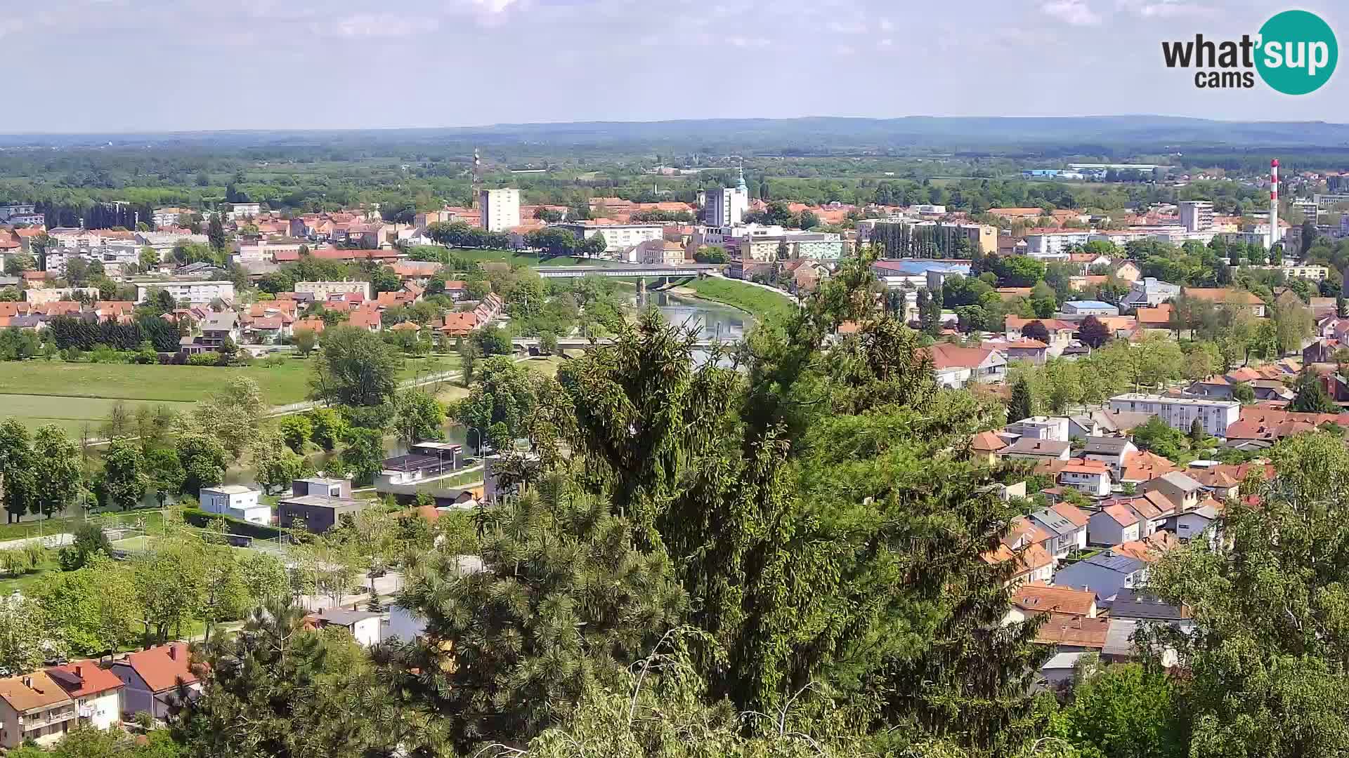 Webcam Karlovac Dubovac Castle – Live View of Karlovac’s Historic Landmark