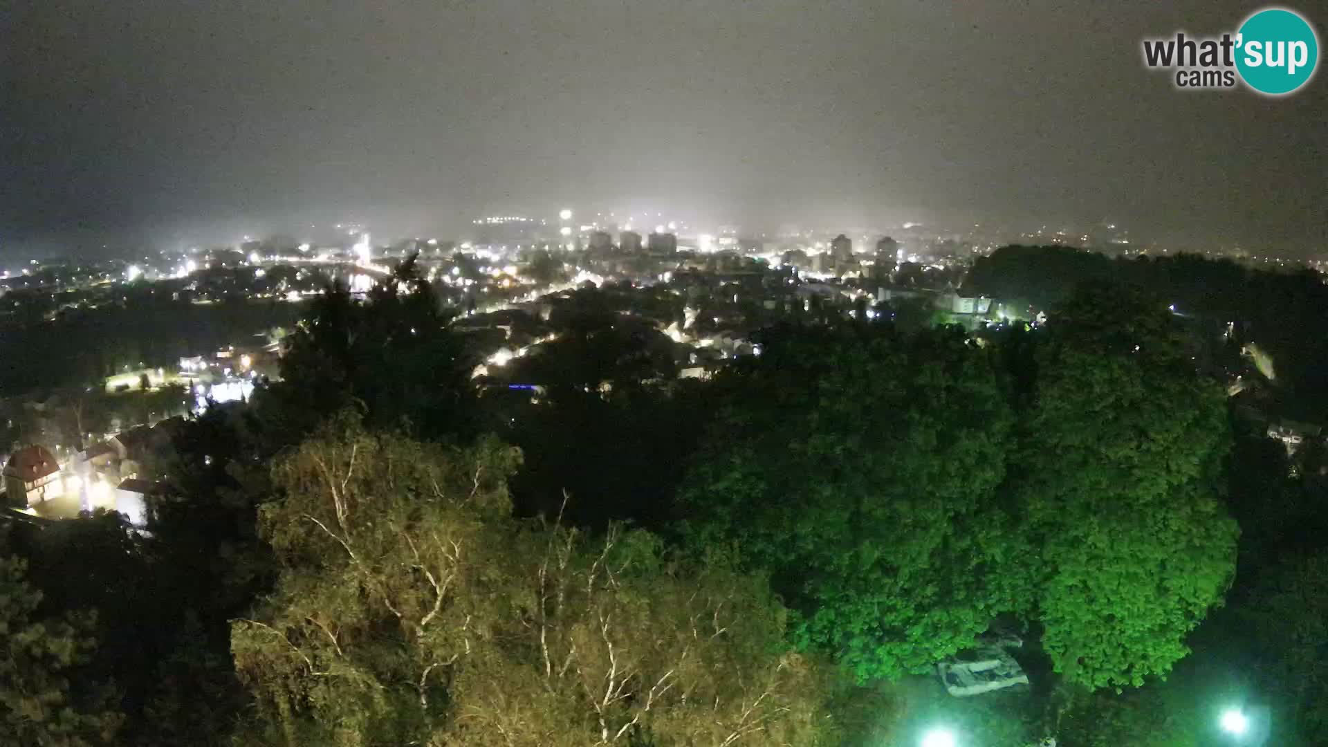 Webcam Karlovac Château Dubovac – Vue en direct de ce monument historique