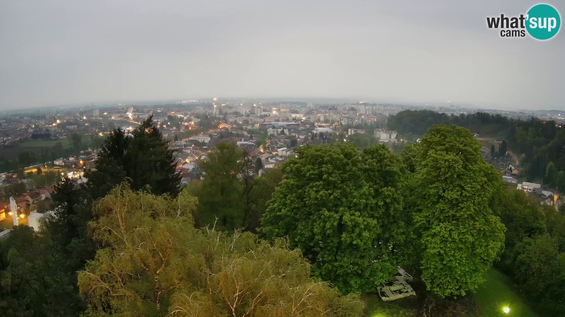 Webcam Karlovac Château Dubovac – Vue en direct de ce monument historique