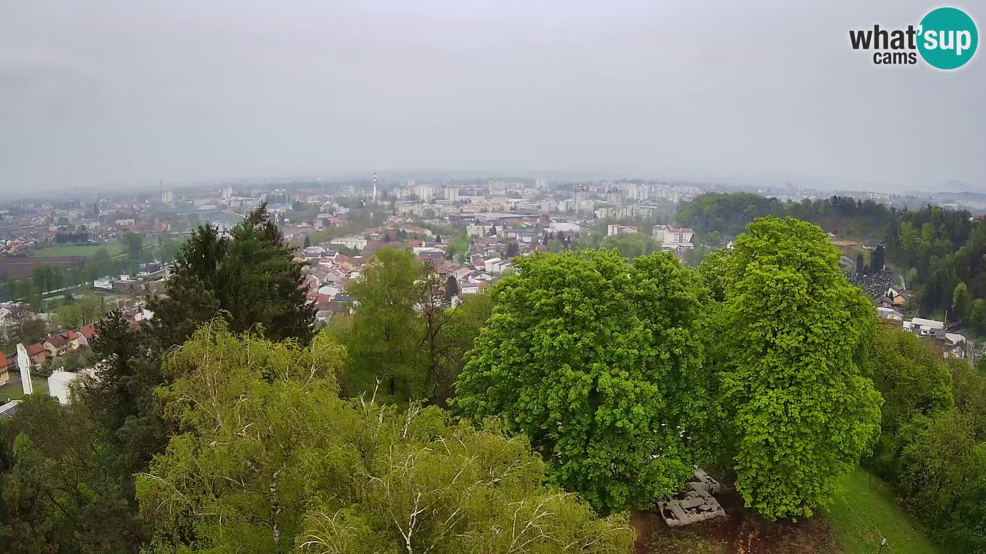 Web kamera Karlovac – Dvorac Dubovac uživo