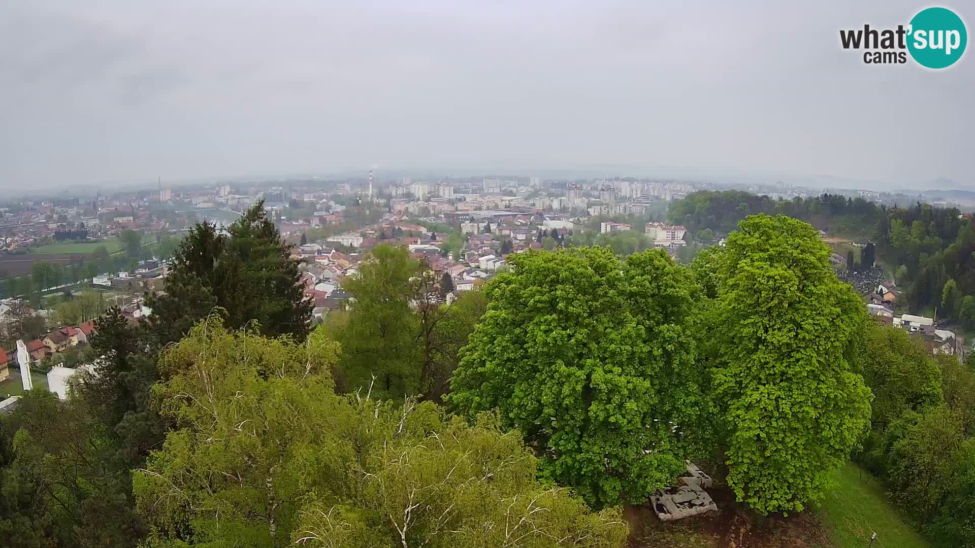 Webcam Karlovac Château Dubovac – Vue en direct de ce monument historique
