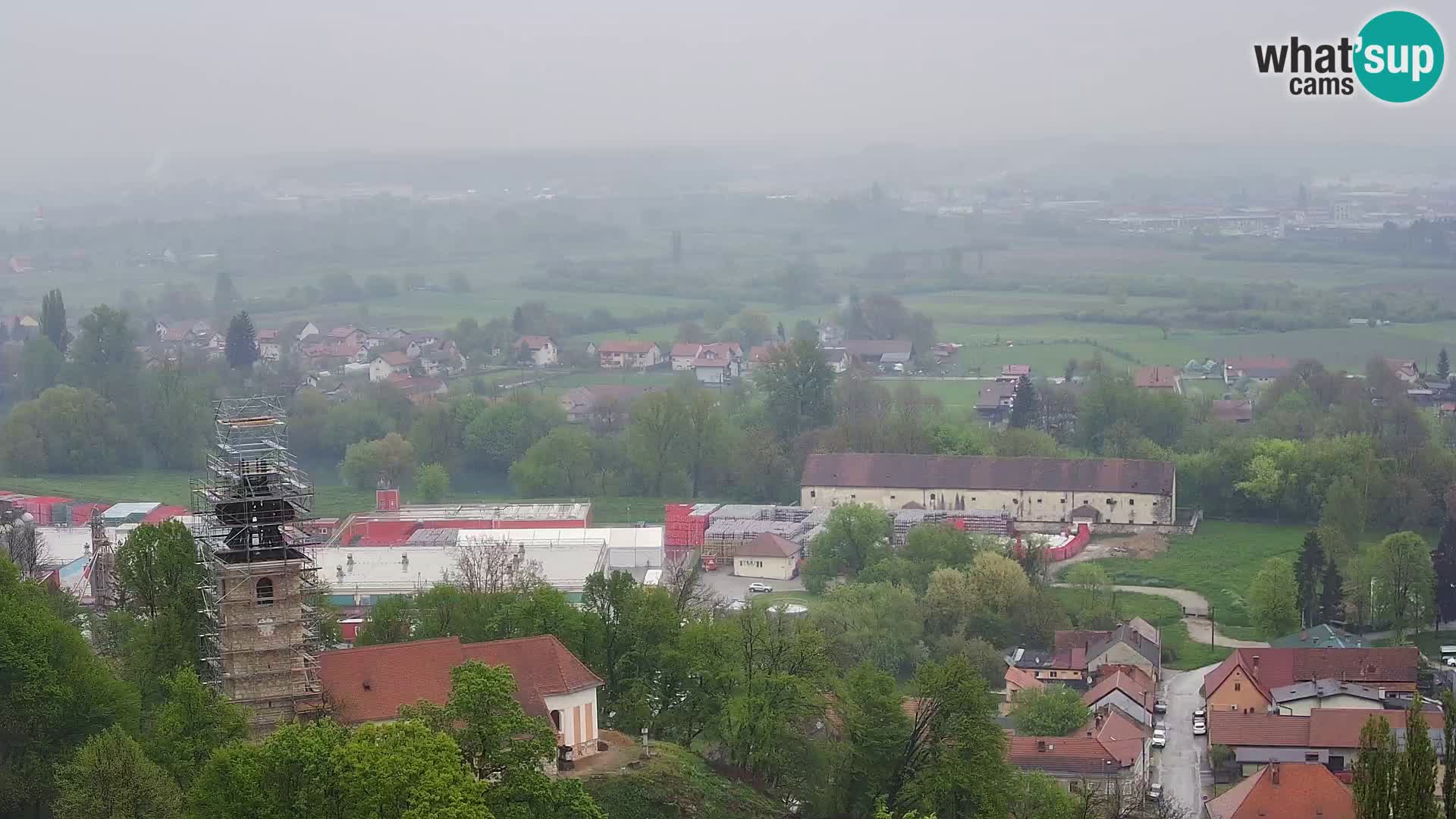 Webcam Karlovac Château Dubovac – Vue en direct de ce monument historique