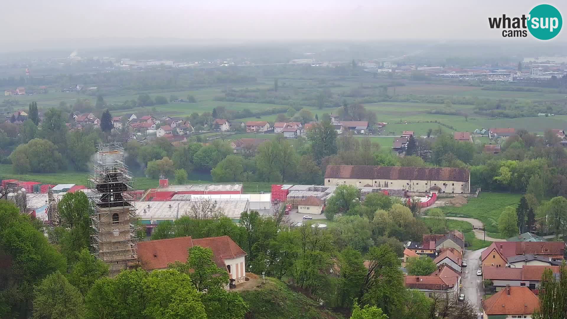 Web kamera Karlovac – Dvorac Dubovac uživo