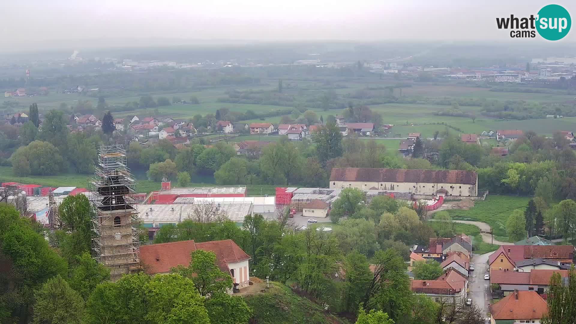 Webcam Castello Dubovac Karlovac – Vista Live sul Castello Storico