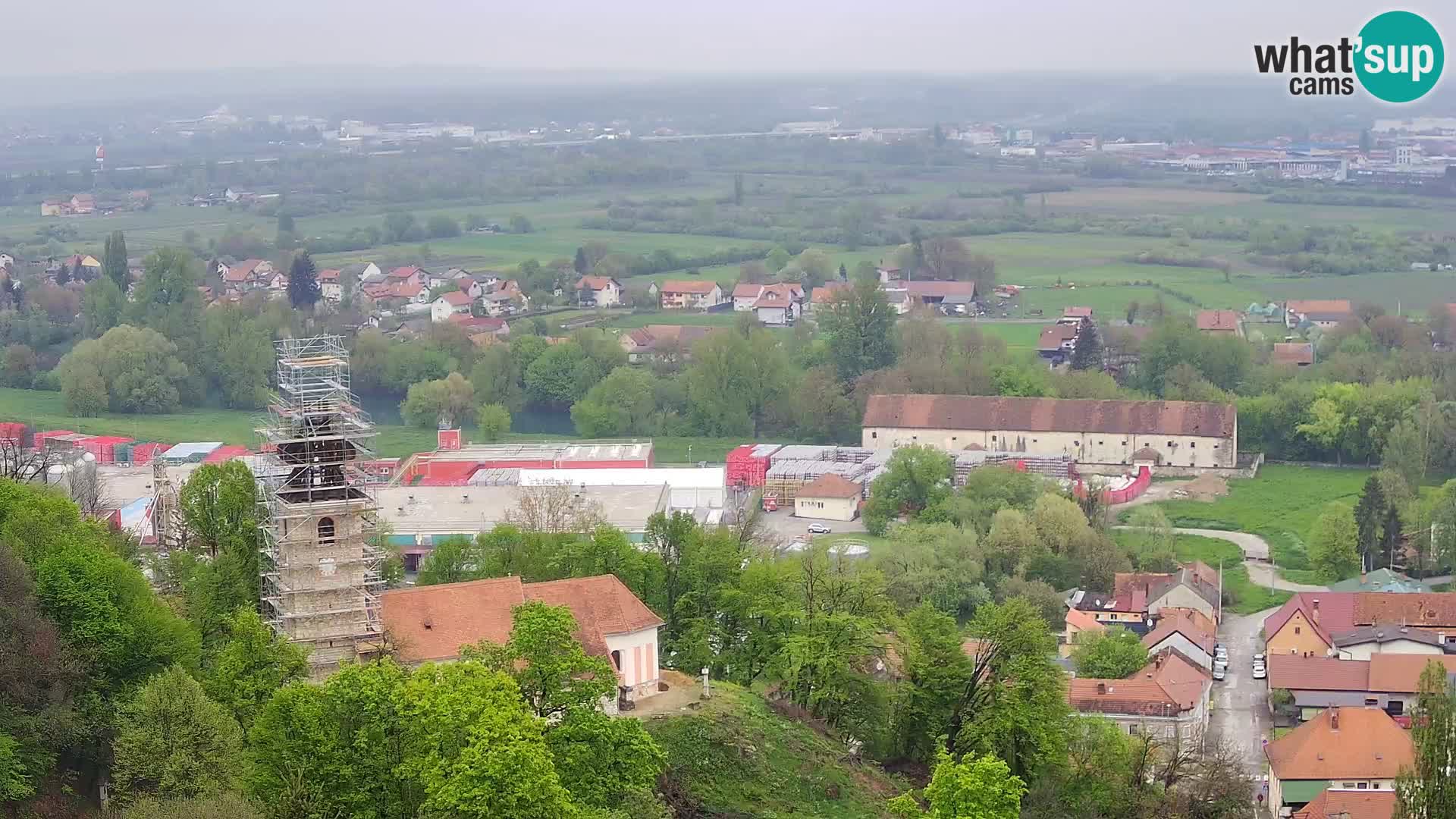 Webcam Castello Dubovac Karlovac – Vista Live sul Castello Storico