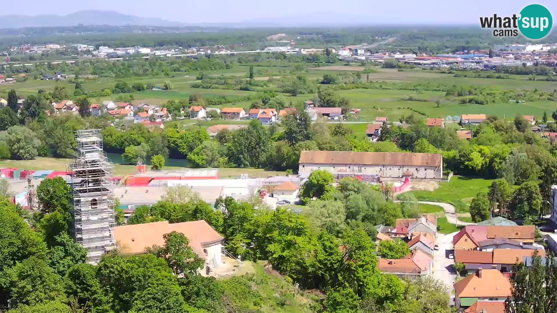 Webcam Karlovac Dubovac Castle – Live View of Karlovac’s Historic Landmark