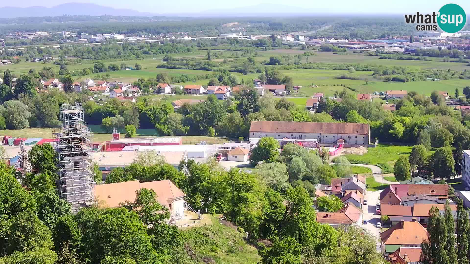 Web kamera Karlovac – Dvorac Dubovac uživo