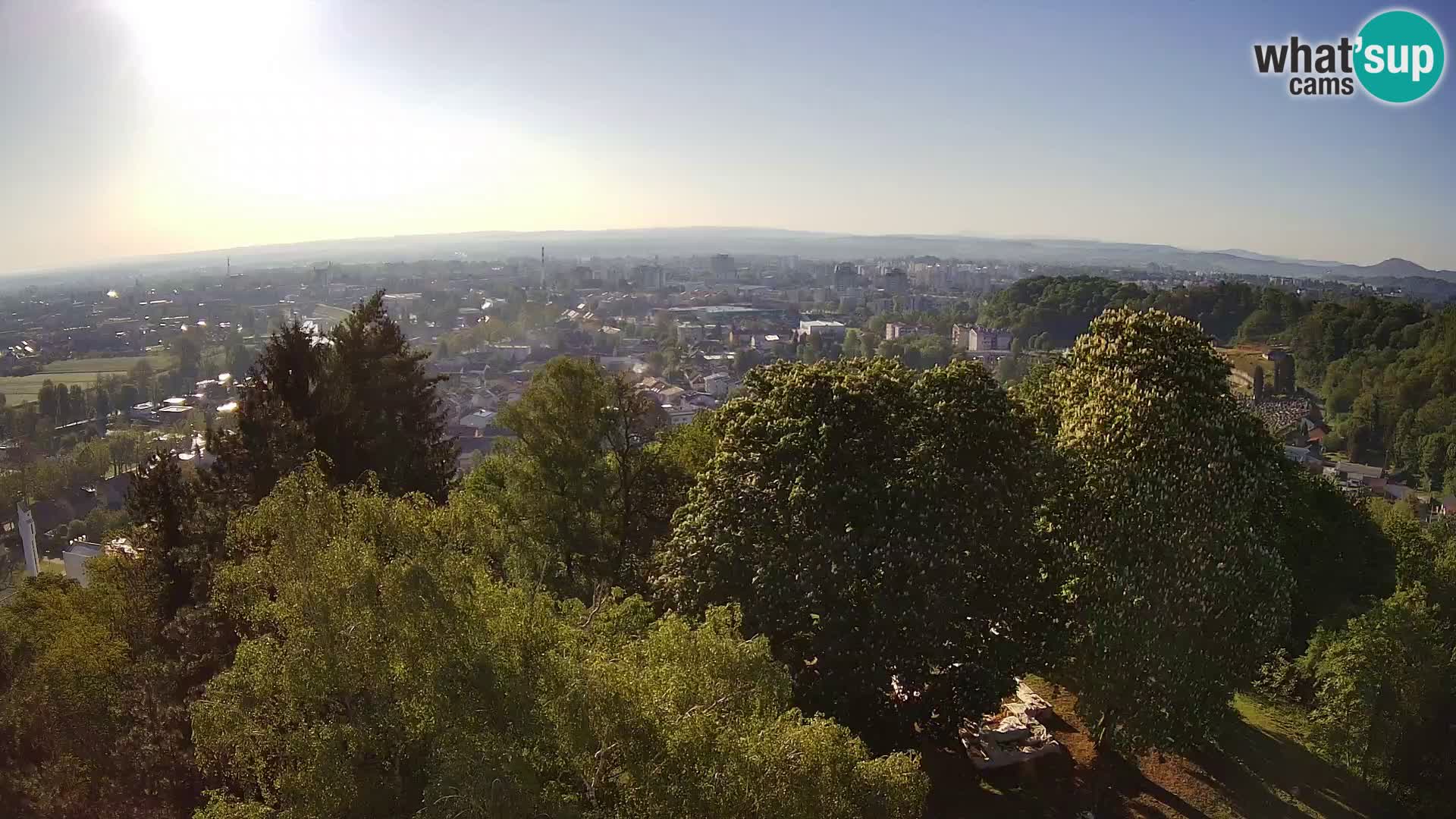 Webcam Karlovac Château Dubovac – Vue en direct de ce monument historique