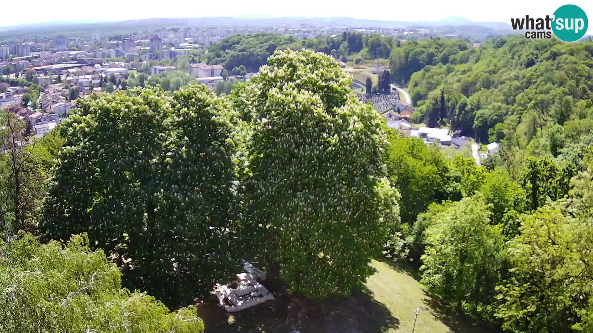 Webcam Karlovac Dubovac Castle – Live View of Karlovac’s Historic Landmark