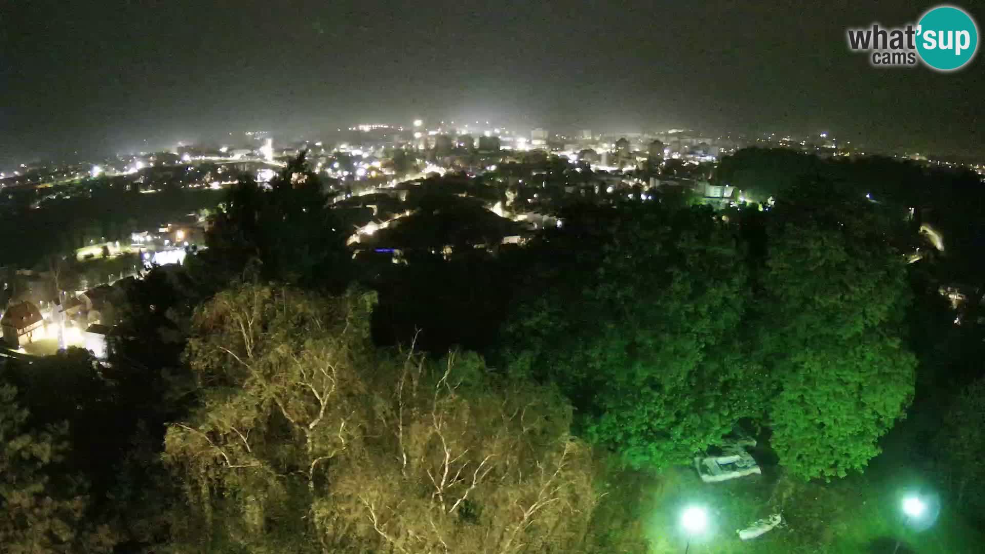 Webcam Karlovac Dubovac Castle – Live View of Karlovac’s Historic Landmark