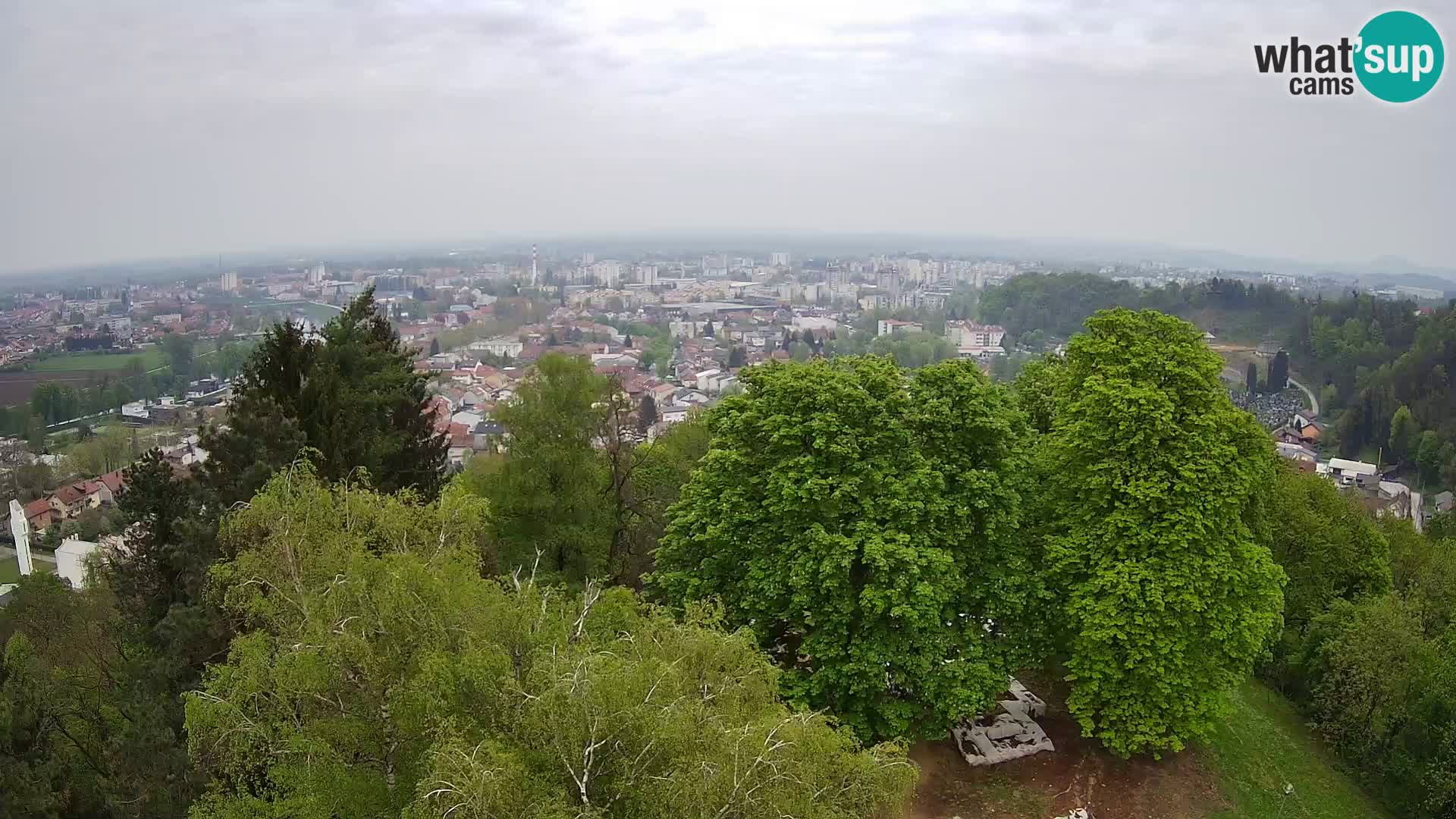 Webcam Karlovac Château Dubovac – Vue en direct de ce monument historique