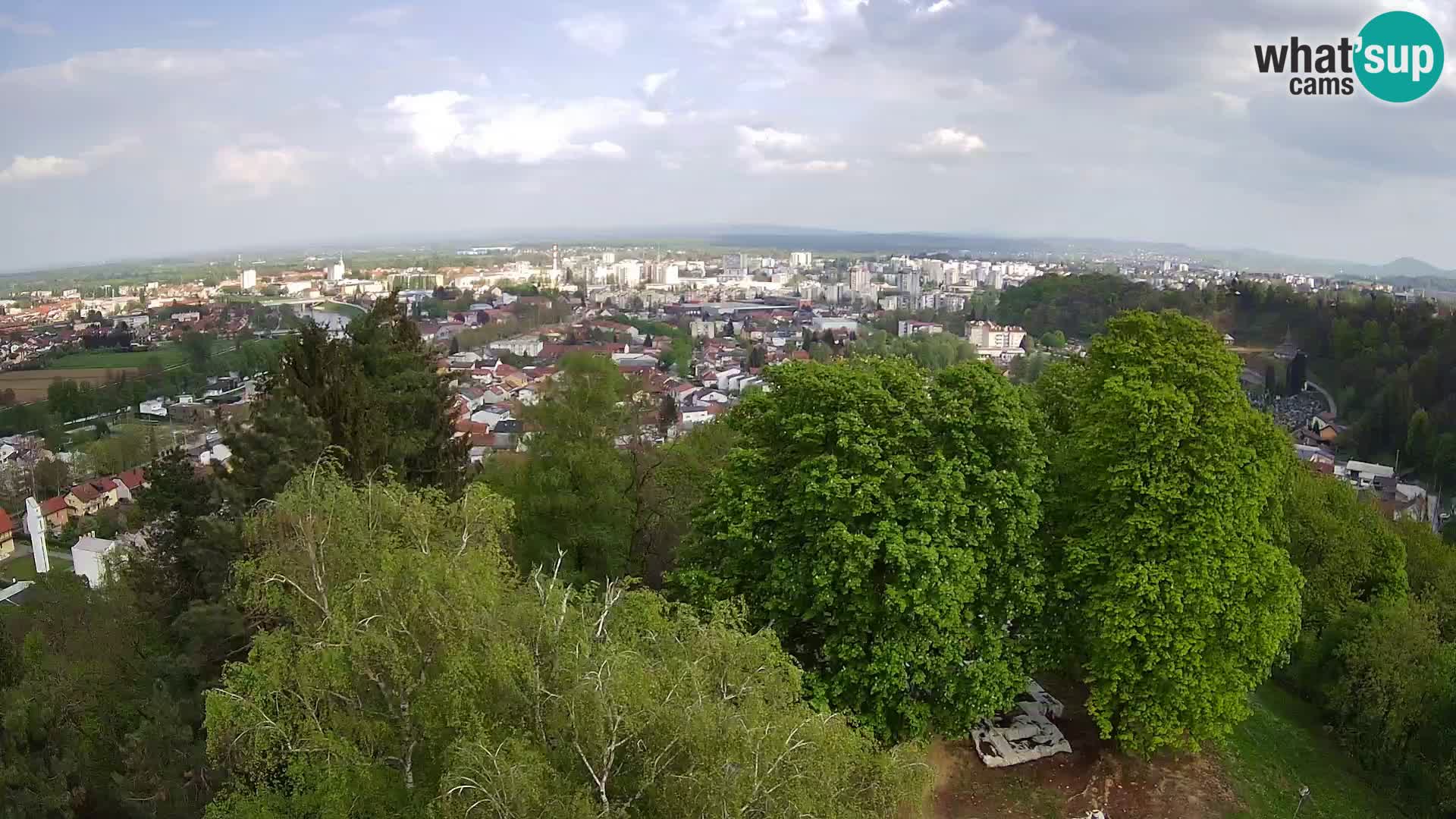 Web kamera Karlovac – Dvorac Dubovac uživo