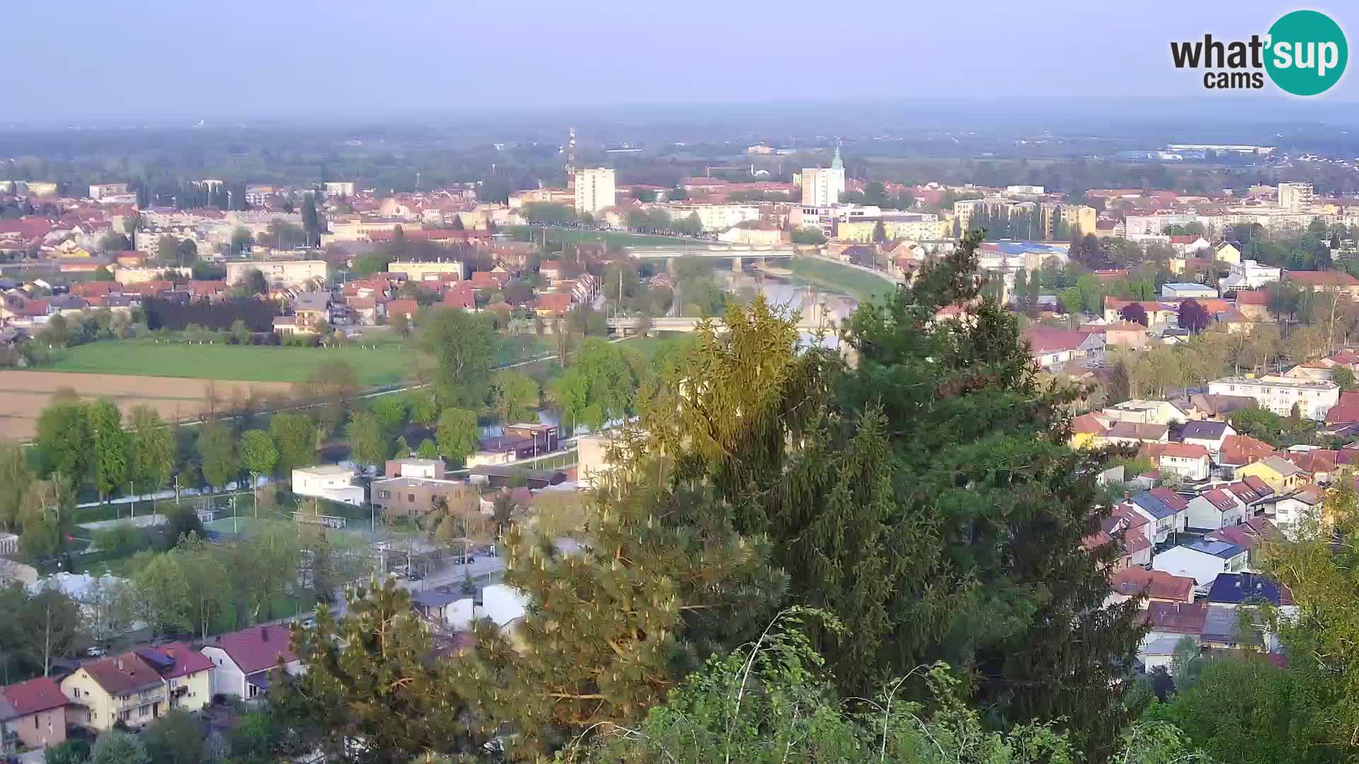 Webcam Karlovac Château Dubovac – Vue en direct de ce monument historique