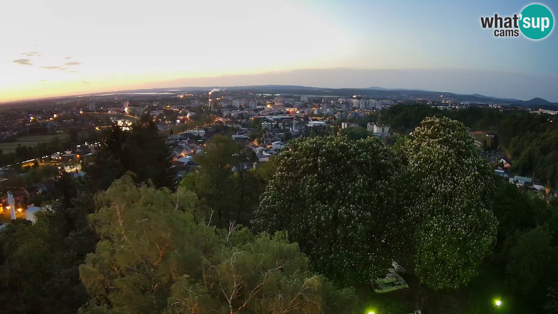 Webcam Karlovac Château Dubovac – Vue en direct de ce monument historique
