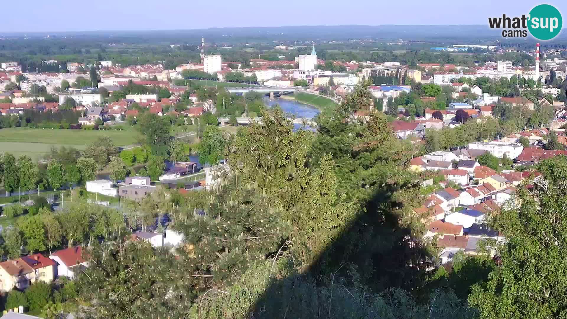 Webcam Karlovac Château Dubovac – Vue en direct de ce monument historique