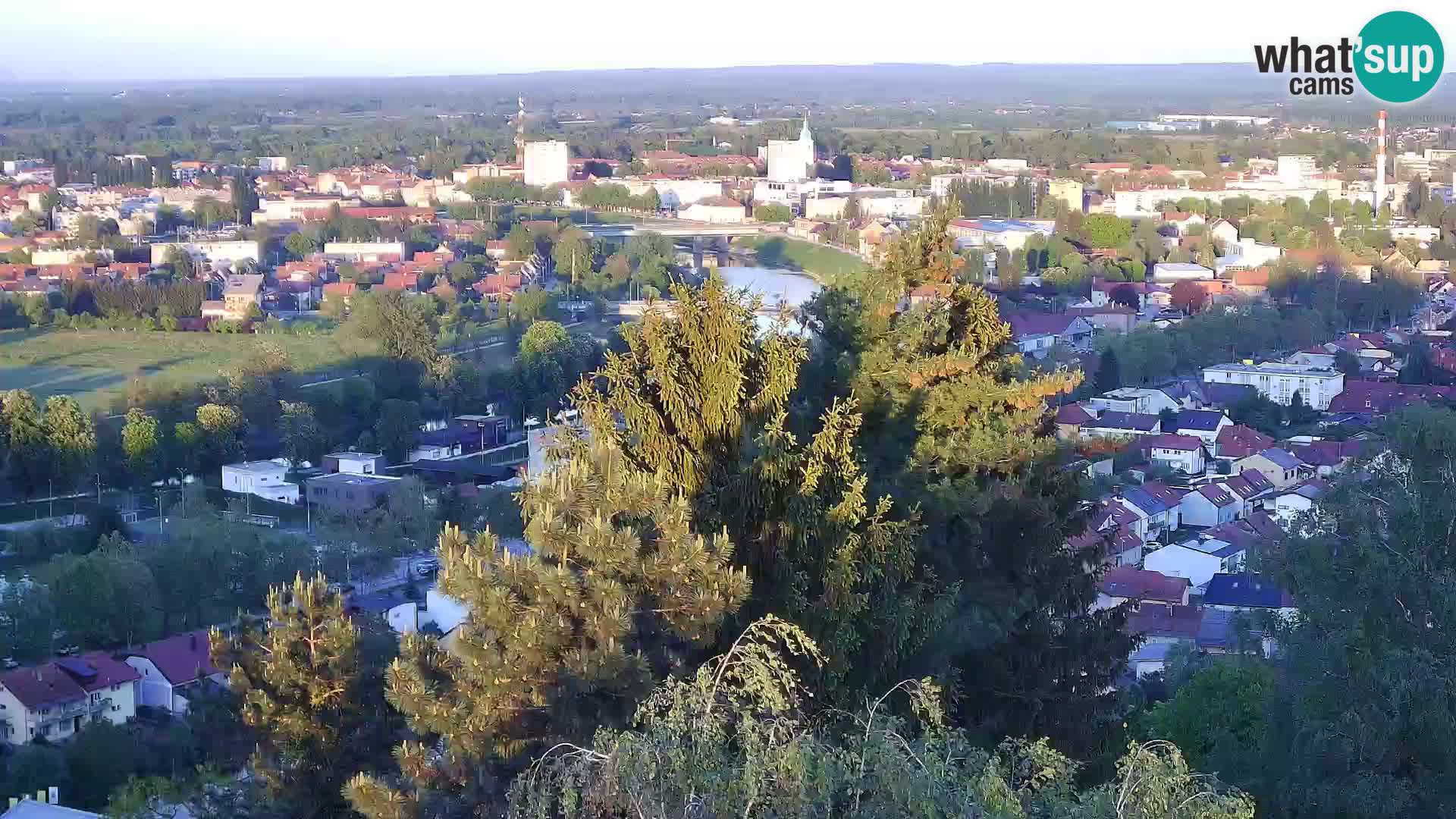 Webcam Karlovac Dubovac Castle – Live View of Karlovac’s Historic Landmark