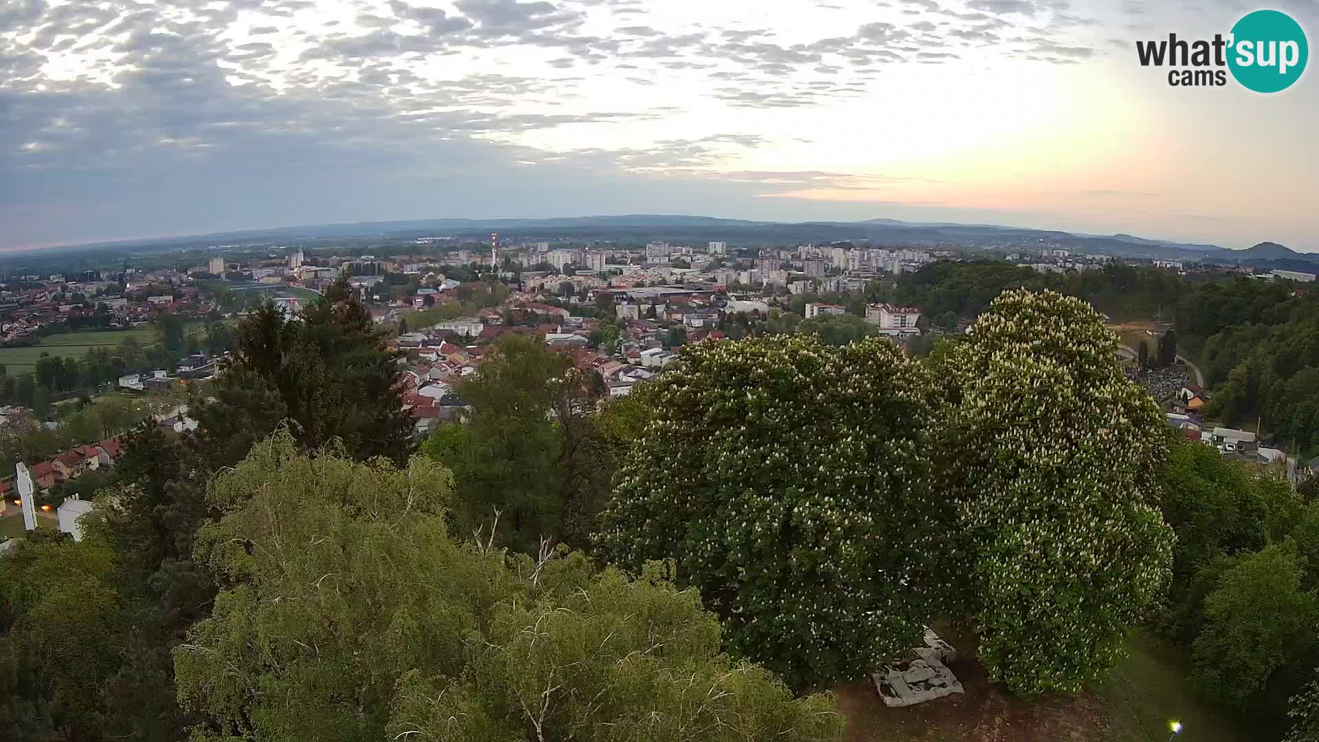 Webcam Karlovac Dubovac Castle – Live View of Karlovac’s Historic Landmark