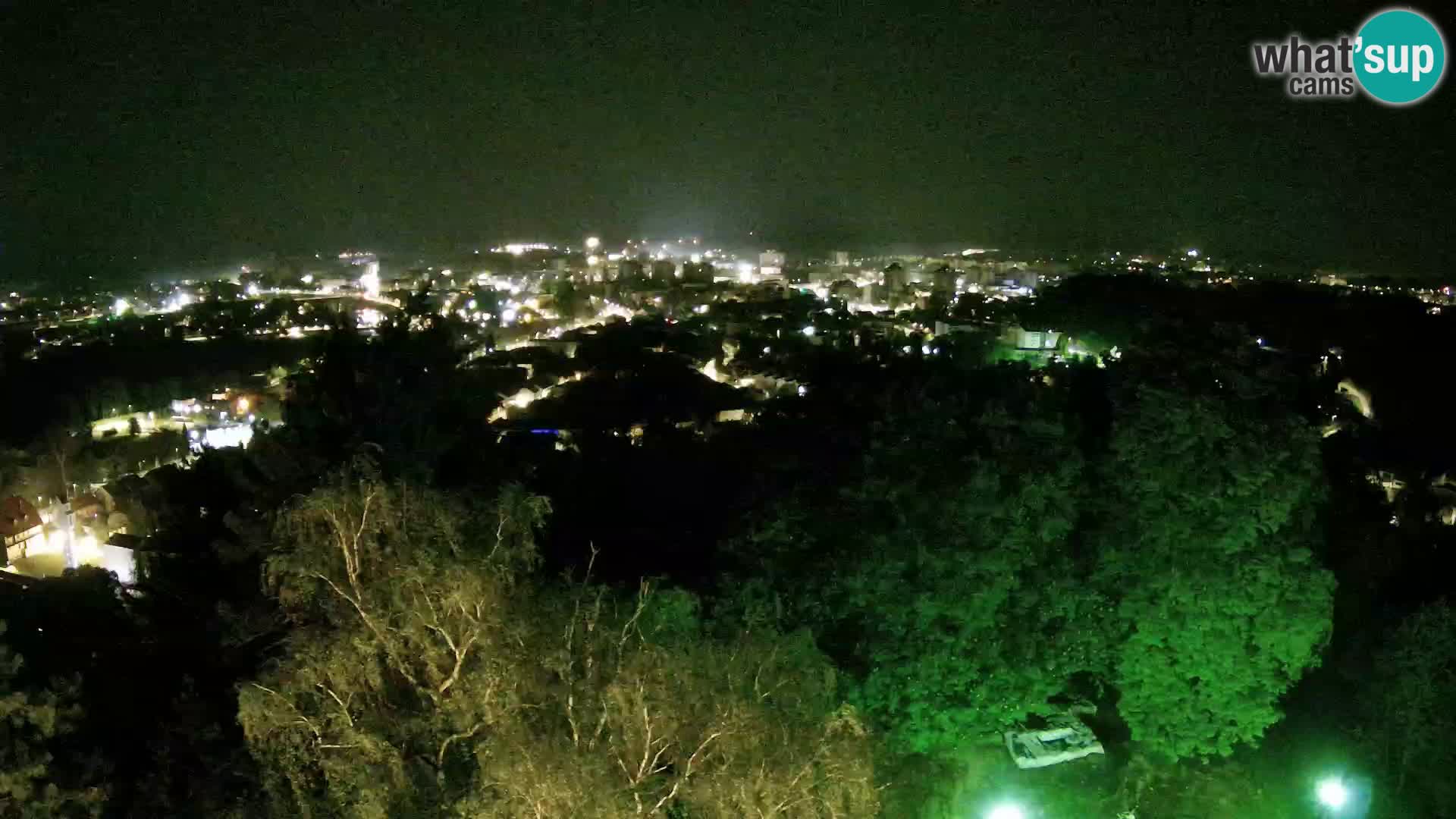 Web kamera Karlovac – Dvorac Dubovac uživo