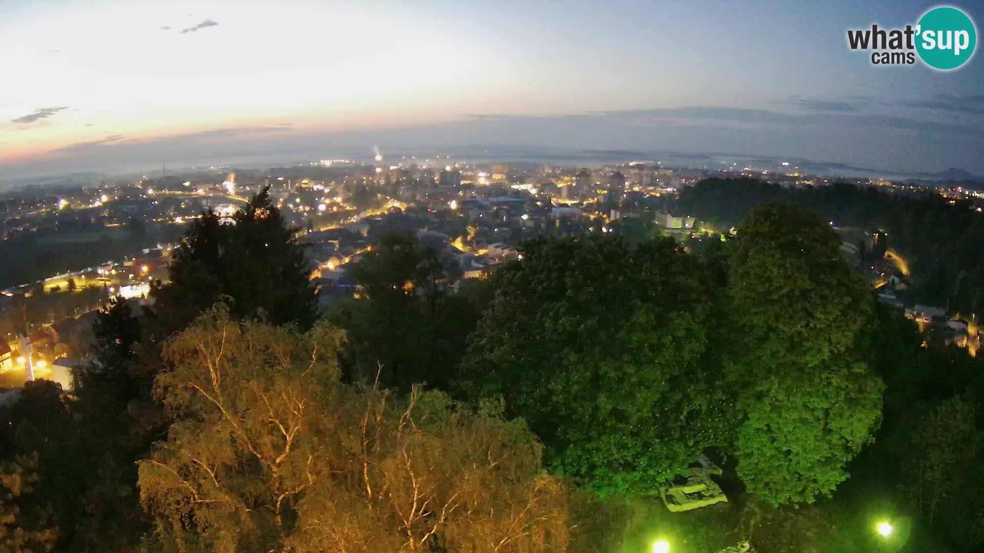 Webcam Karlovac Château Dubovac – Vue en direct de ce monument historique