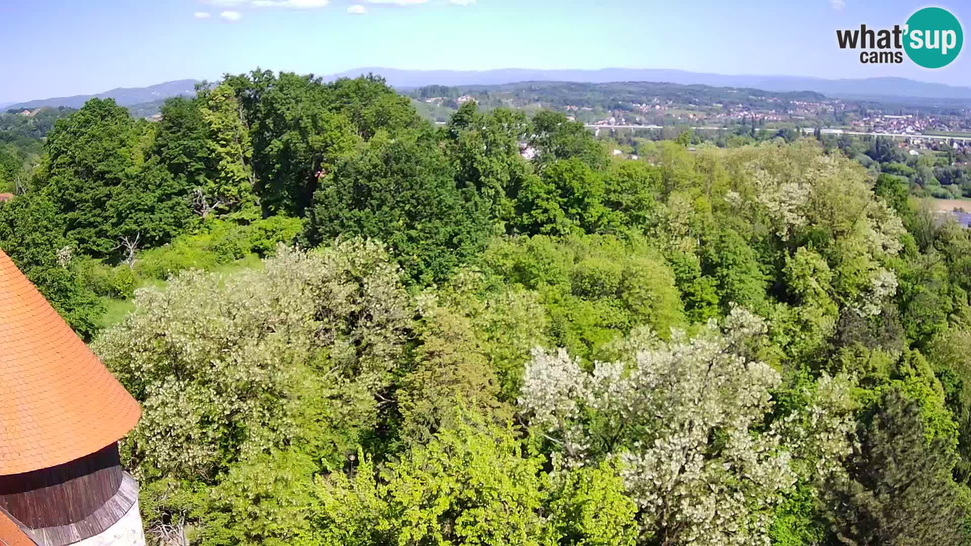 Webcam Karlovac Château Dubovac – Vue en direct de ce monument historique