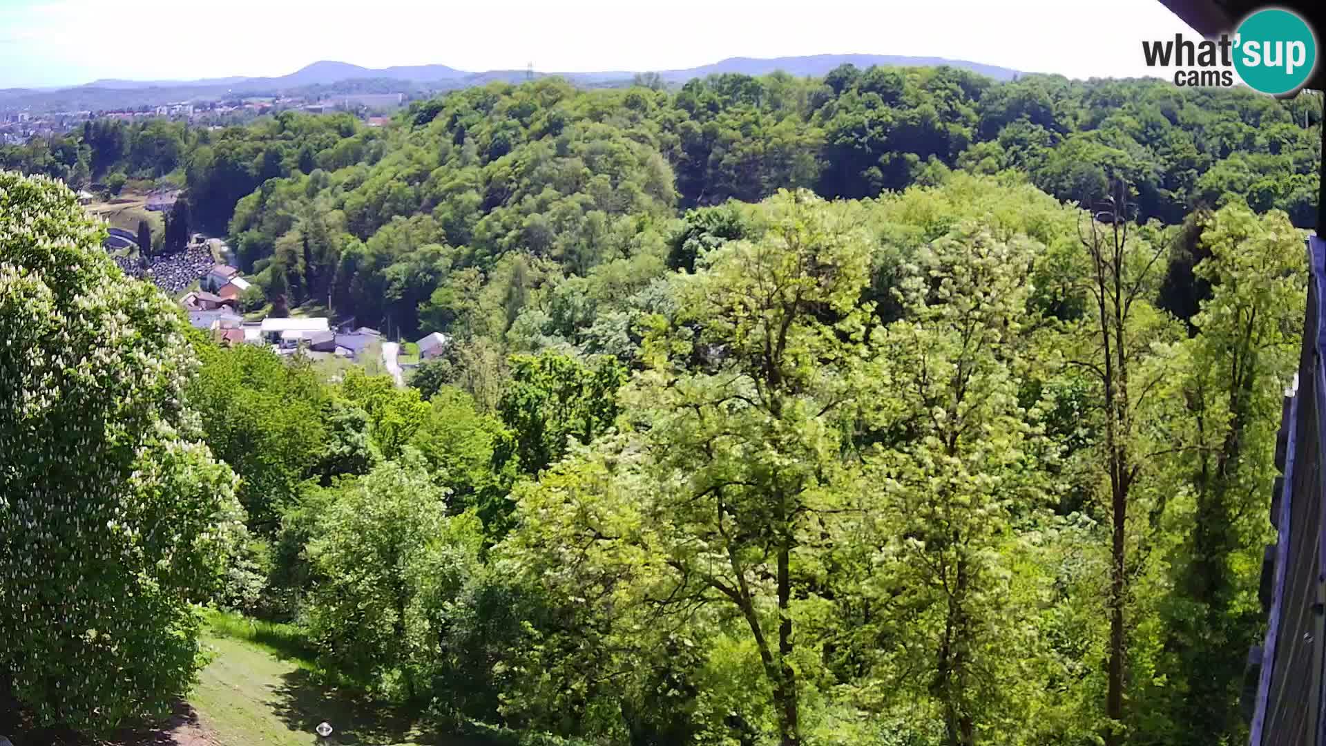 Webcam Karlovac Château Dubovac – Vue en direct de ce monument historique