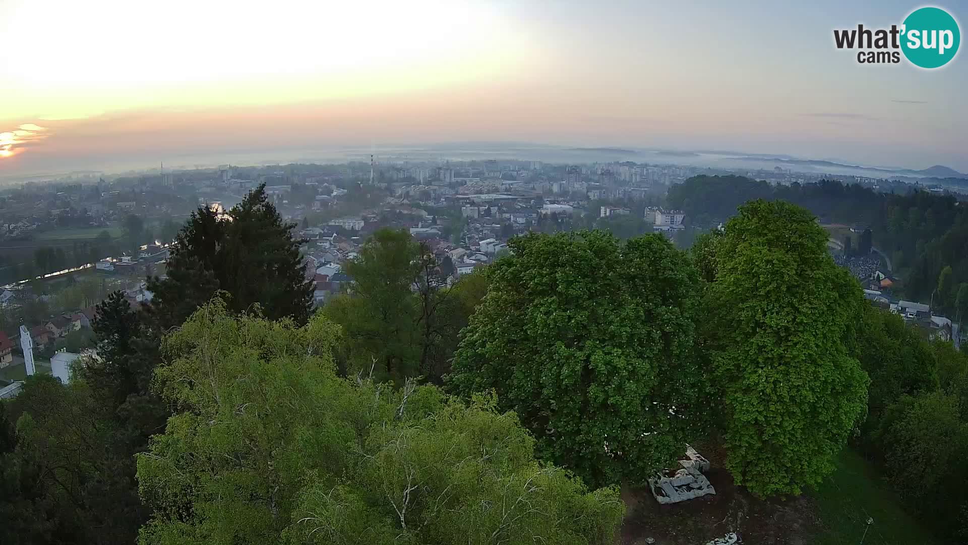 Webcam Karlovac Dubovac Castle – Live View of Karlovac’s Historic Landmark